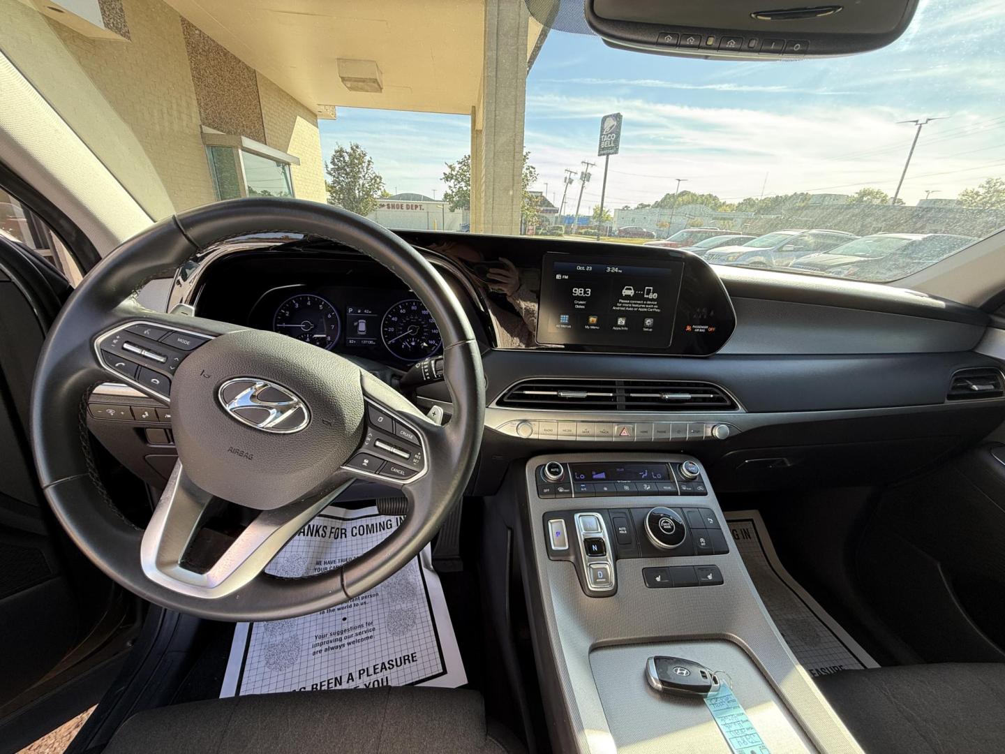 2020 GRAY HYUNDAI PALISADE SEL (KM8R24HE3LU) , located at 922 W. Beacon St., Philadelphia, MS, 39350, (601) 650-3675, 32.770447, -89.127151 - Photo#8