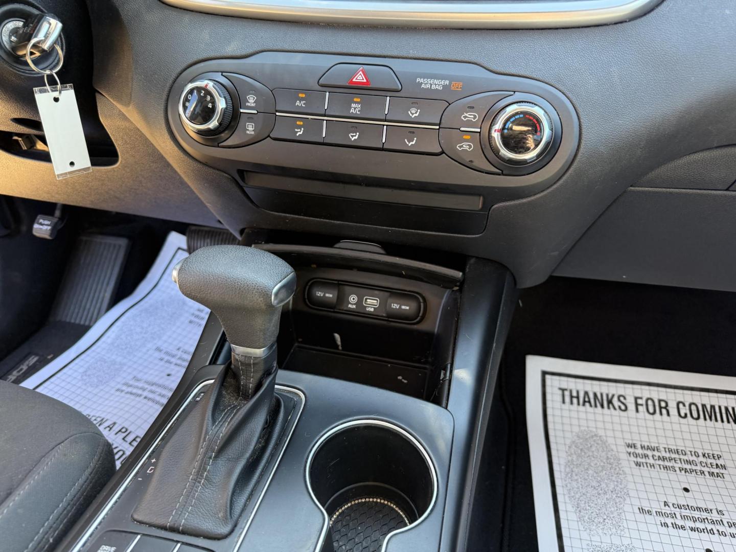 2019 GRAY KIA SORENTO LX (5XYPG4A38KG) , located at 922 W. Beacon St., Philadelphia, MS, 39350, (601) 650-3675, 32.770447, -89.127151 - Photo#12