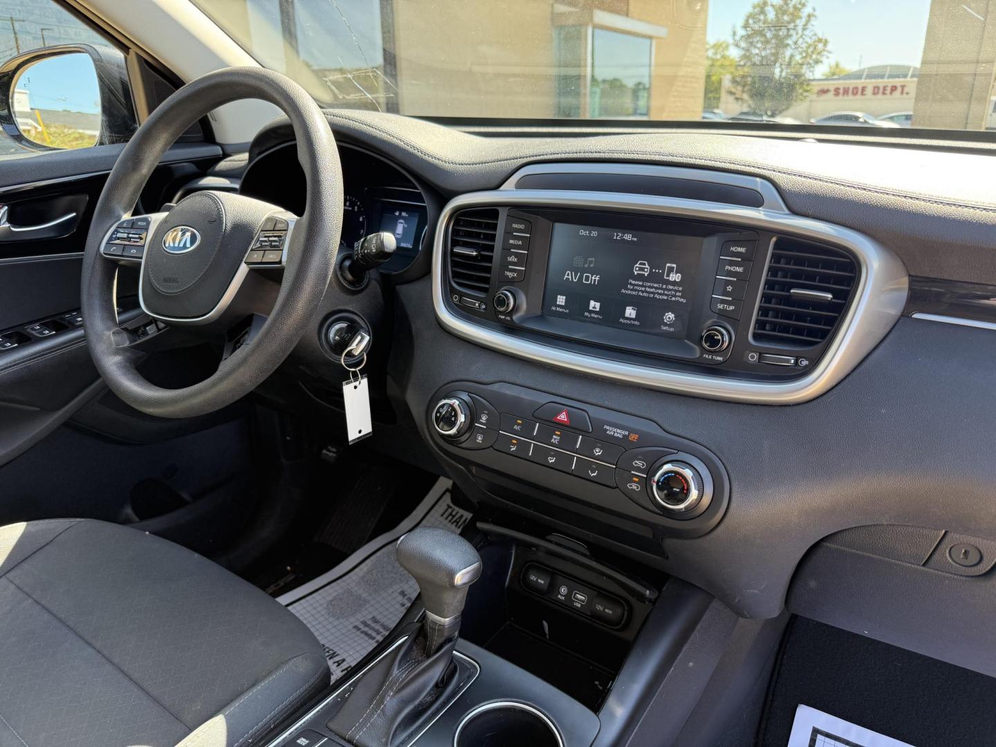 2019 GRAY KIA SORENTO LX (5XYPG4A38KG) , located at 922 W. Beacon St., Philadelphia, MS, 39350, (601) 650-3675, 32.770447, -89.127151 - Photo#28