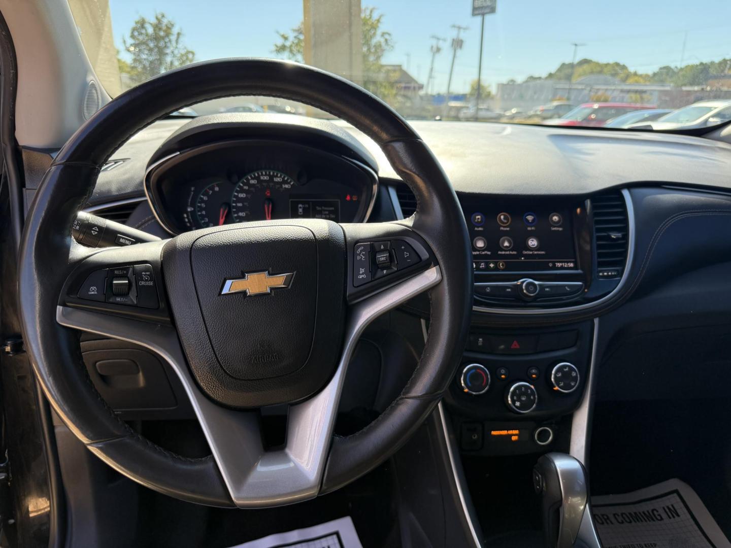 2021 BLACK CHEVROLET TRAX 1LT (KL7CJPSM5MB) , located at 922 W. Beacon St., Philadelphia, MS, 39350, (601) 650-3675, 32.770447, -89.127151 - Photo#8