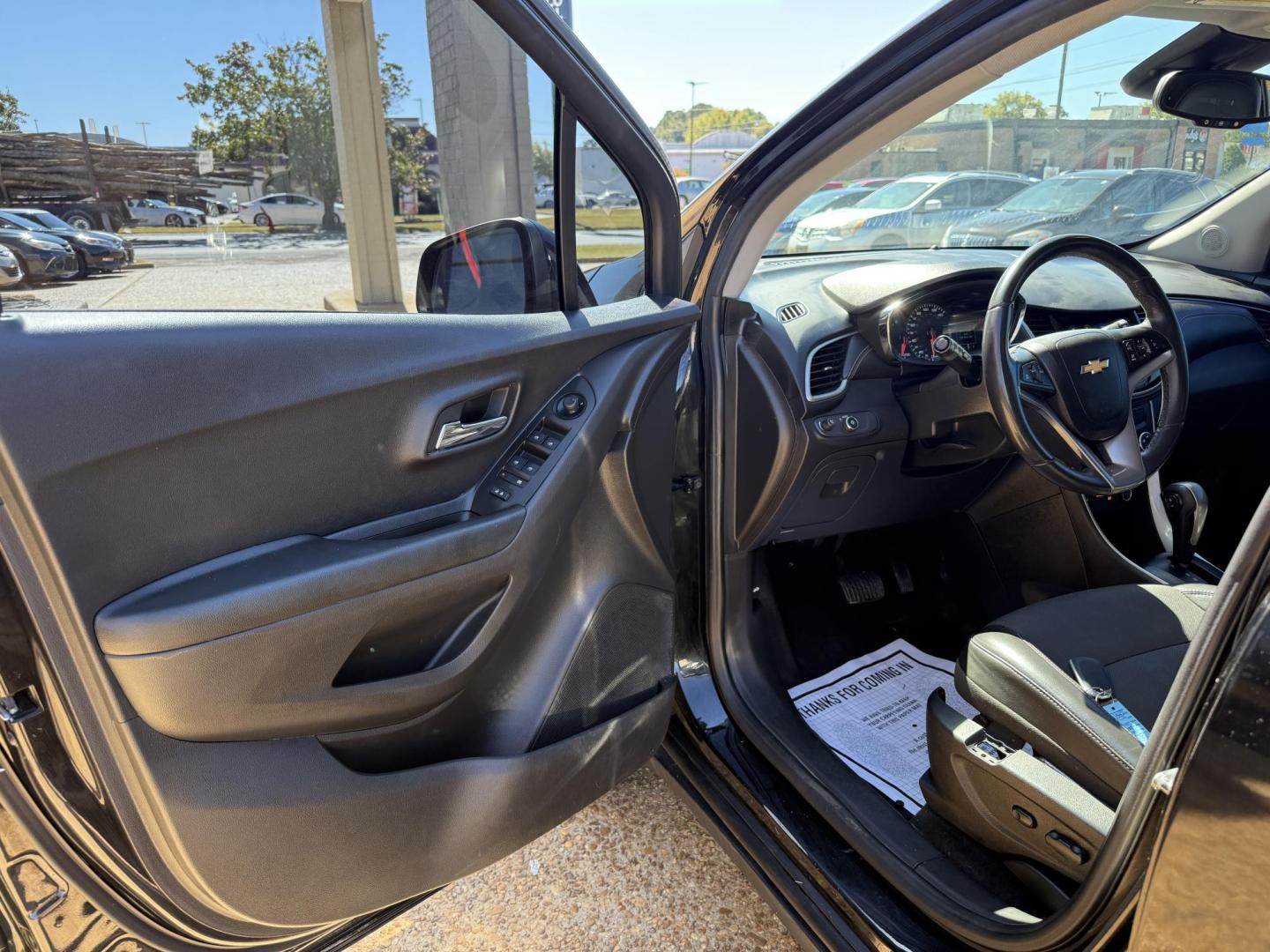 2021 BLACK CHEVROLET TRAX 1LT (KL7CJPSM5MB) , located at 922 W. Beacon St., Philadelphia, MS, 39350, (601) 650-3675, 32.770447, -89.127151 - Photo#7