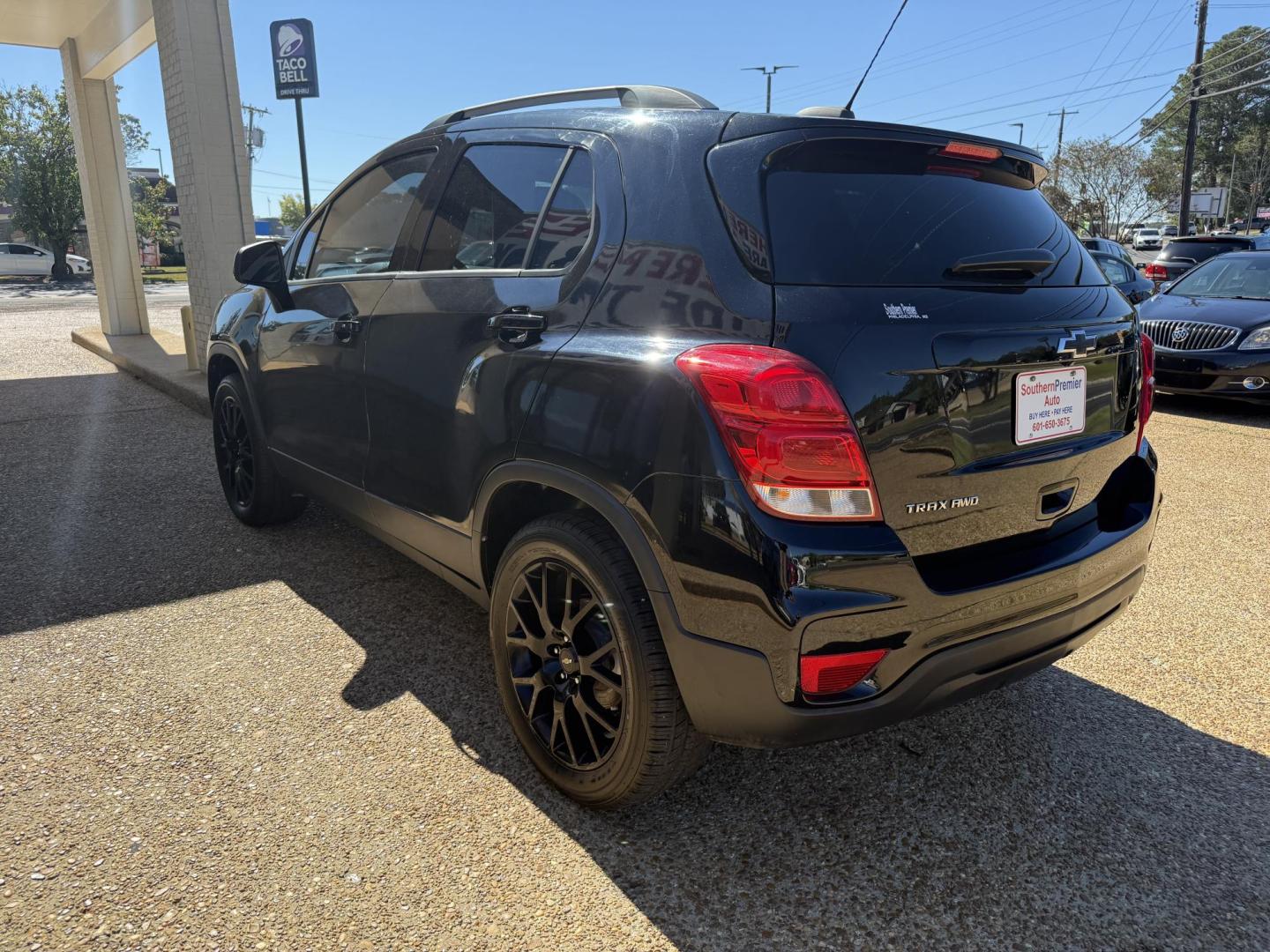 2021 BLACK CHEVROLET TRAX 1LT (KL7CJPSM5MB) , located at 922 W. Beacon St., Philadelphia, MS, 39350, (601) 650-3675, 32.770447, -89.127151 - Photo#6