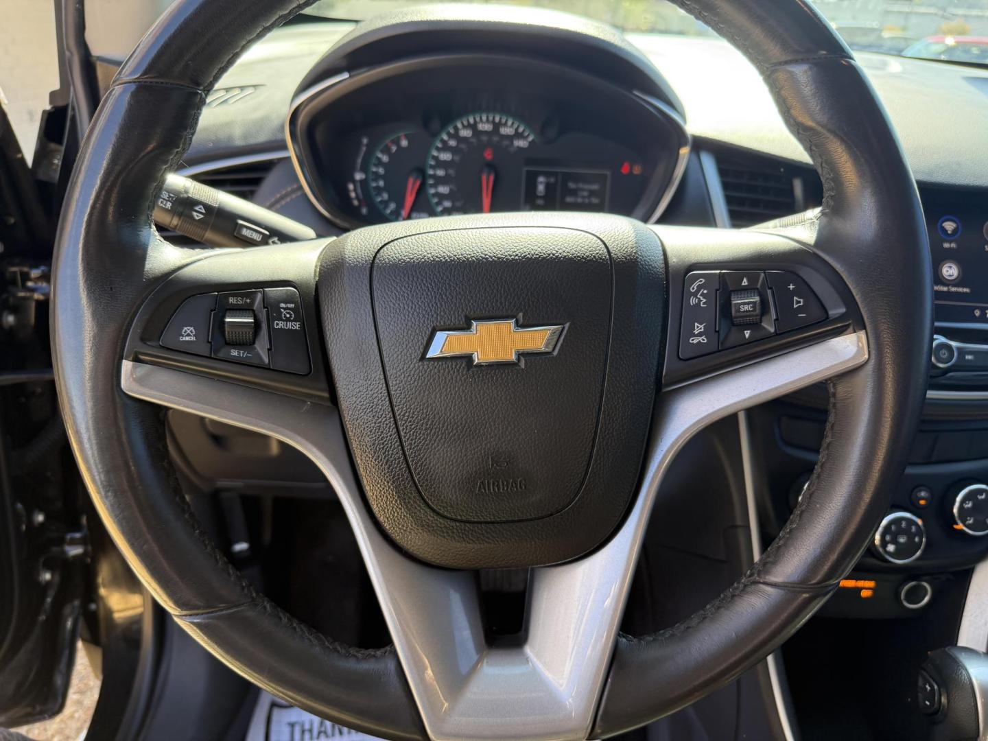 2021 BLACK CHEVROLET TRAX 1LT (KL7CJPSM5MB) , located at 922 W. Beacon St., Philadelphia, MS, 39350, (601) 650-3675, 32.770447, -89.127151 - Photo#9