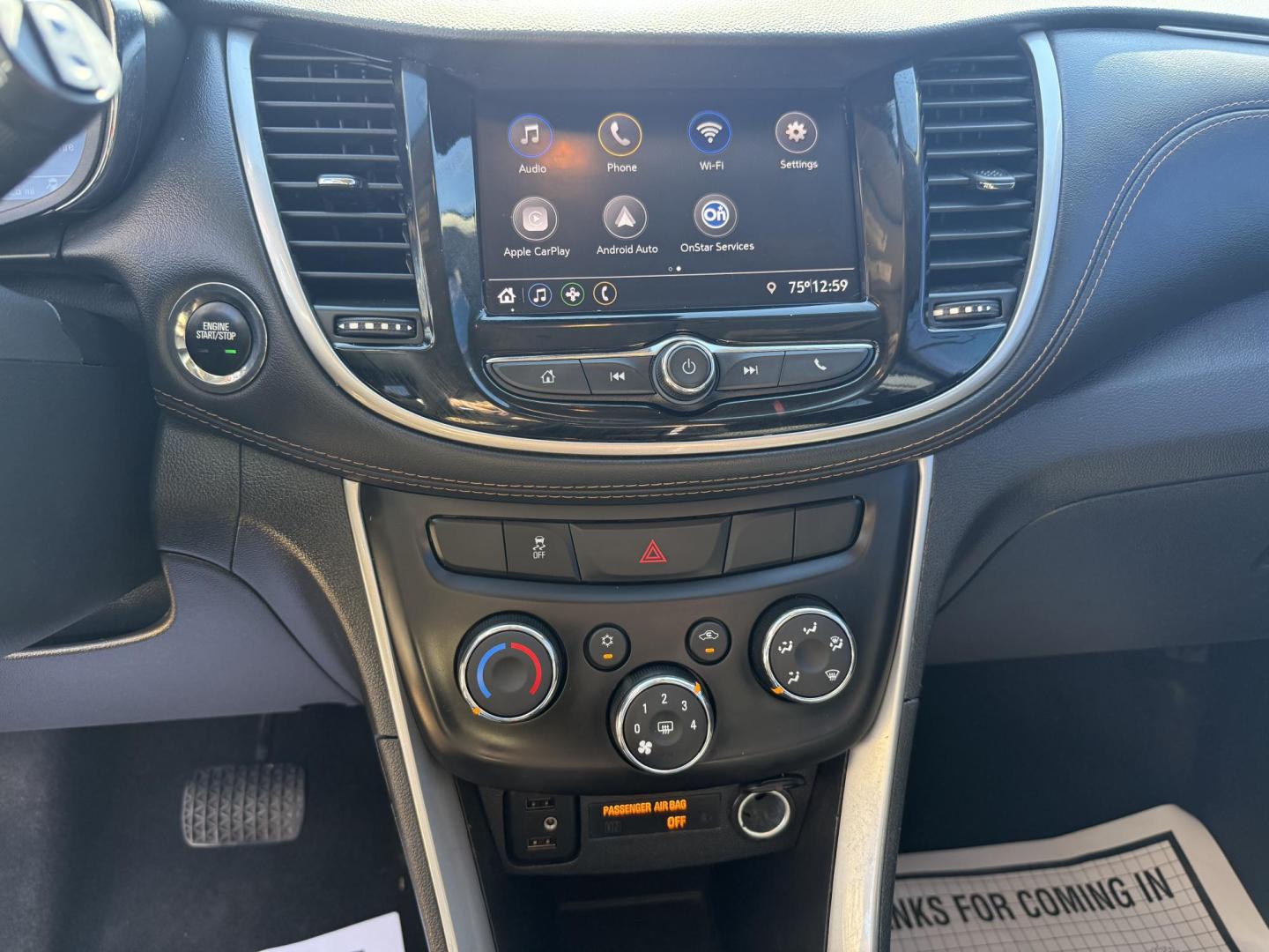 2021 BLACK CHEVROLET TRAX 1LT (KL7CJPSM5MB) , located at 922 W. Beacon St., Philadelphia, MS, 39350, (601) 650-3675, 32.770447, -89.127151 - Photo#11