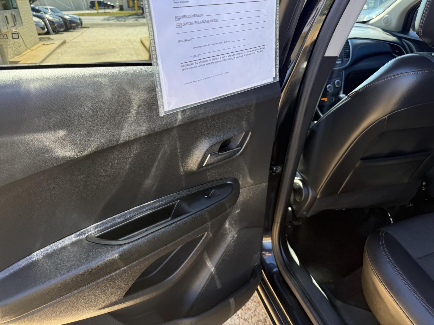 2021 BLACK CHEVROLET TRAX 1LT (KL7CJPSM5MB) , located at 922 W. Beacon St., Philadelphia, MS, 39350, (601) 650-3675, 32.770447, -89.127151 - Photo#15