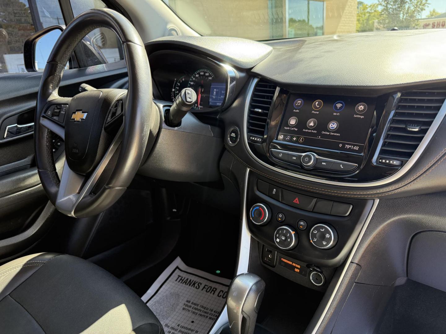 2021 BLACK CHEVROLET TRAX 1LT (KL7CJPSM5MB) , located at 922 W. Beacon St., Philadelphia, MS, 39350, (601) 650-3675, 32.770447, -89.127151 - Photo#29
