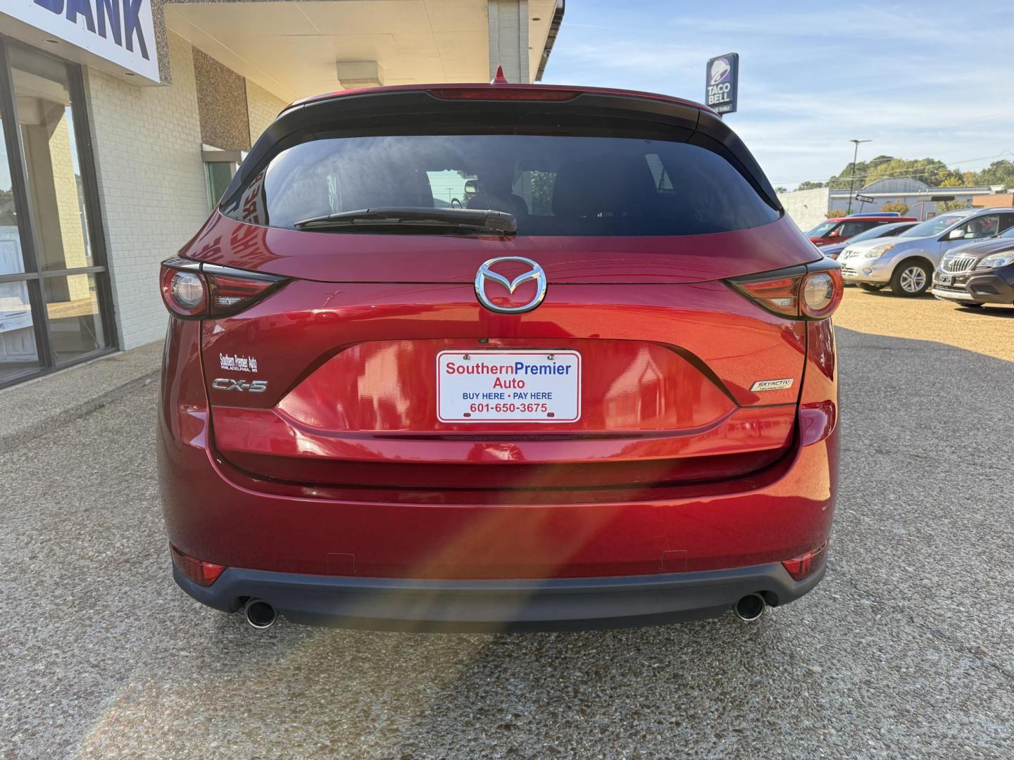 2017 RED MAZDA CX-5 GRAND TOURING (JM3KFADL7H0) , located at 922 W. Beacon St., Philadelphia, MS, 39350, (601) 650-3675, 32.770447, -89.127151 - Photo#4
