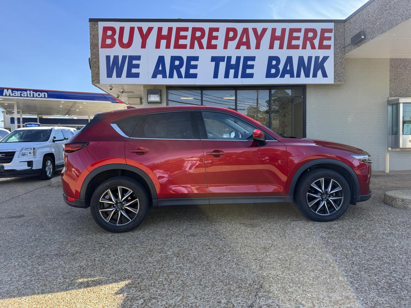 2017 RED MAZDA CX-5 GRAND TOURING (JM3KFADL7H0) , located at 922 W. Beacon St., Philadelphia, MS, 39350, (601) 650-3675, 32.770447, -89.127151 - Photo#6