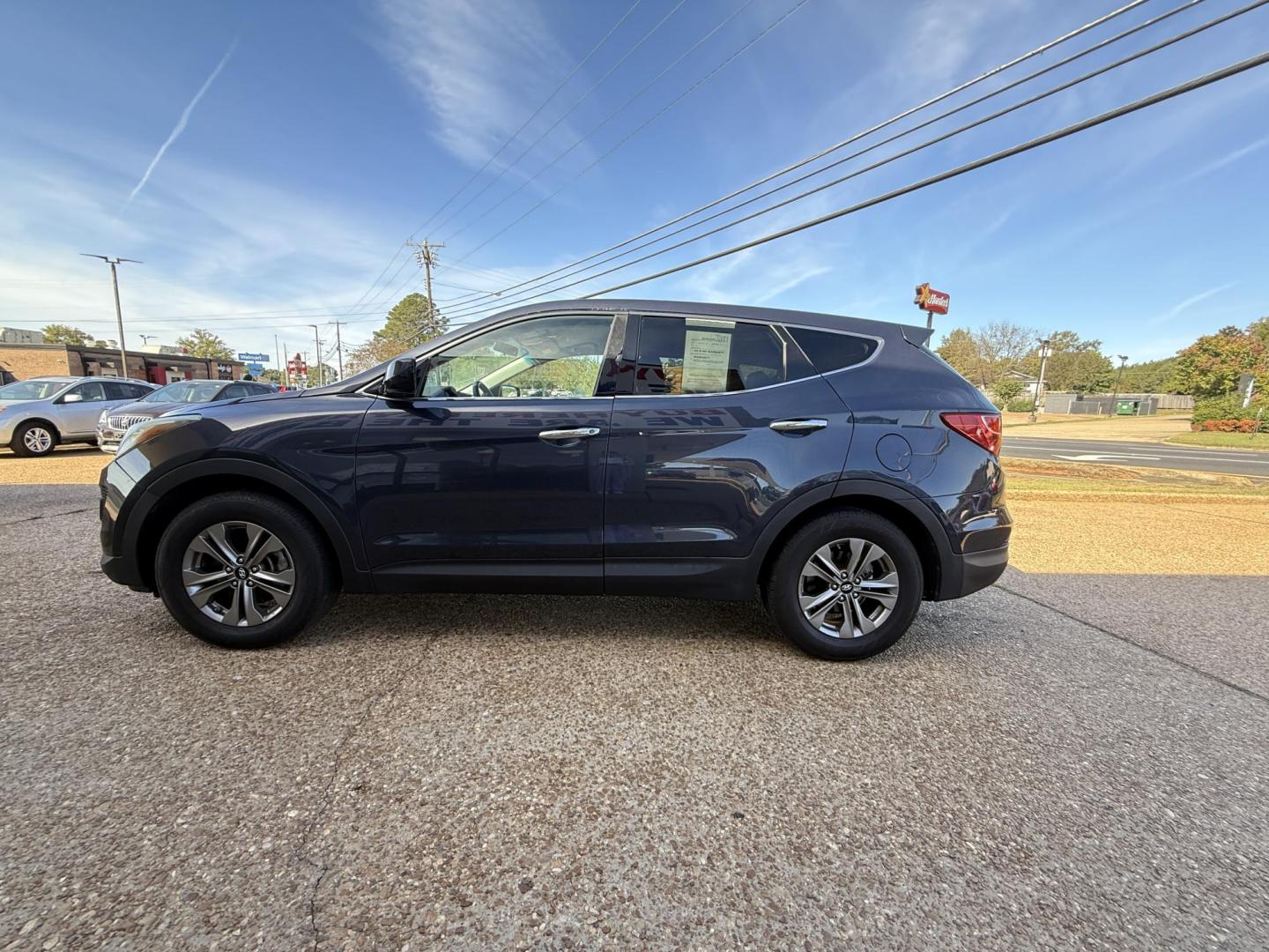 2016 BLUE HYUNDAI SANTA FE SPORT (5XYZT3LB8GG) , located at 922 W. Beacon St., Philadelphia, MS, 39350, (601) 650-3675, 32.770447, -89.127151 - Photo#7