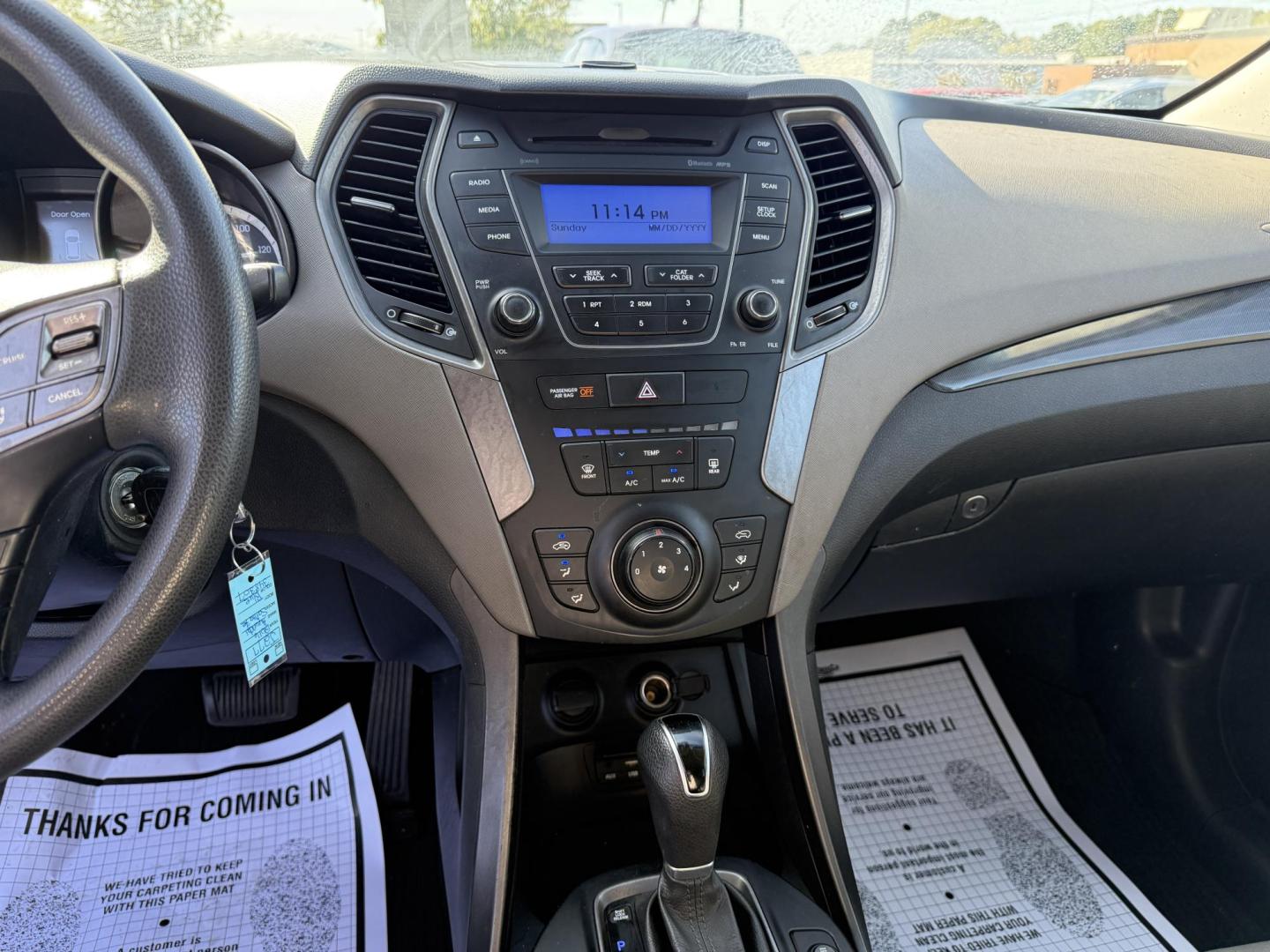 2016 BLUE HYUNDAI SANTA FE SPORT (5XYZT3LB8GG) , located at 922 W. Beacon St., Philadelphia, MS, 39350, (601) 650-3675, 32.770447, -89.127151 - Photo#10