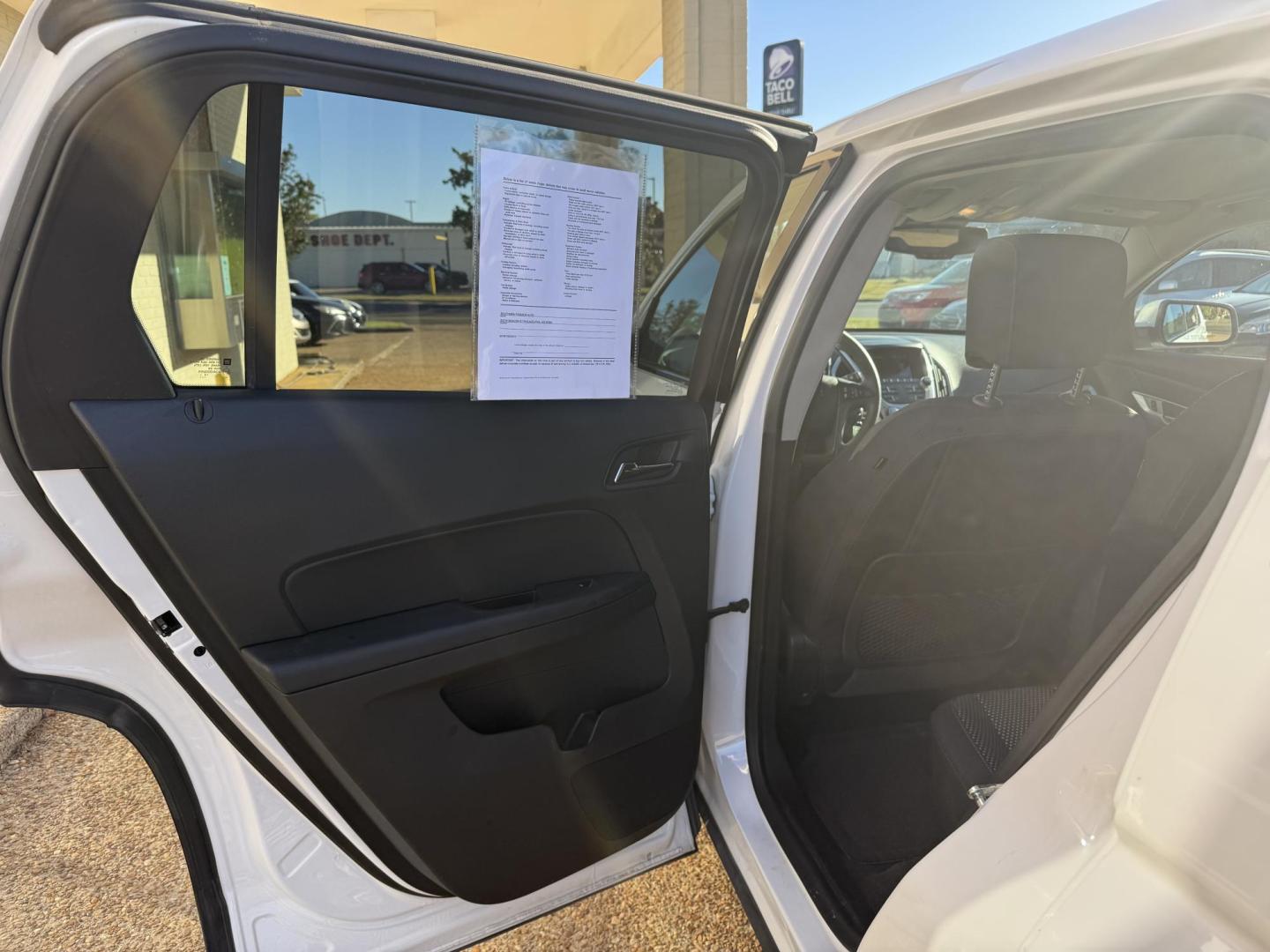 2016 WHITE GMC TERRAIN SLE1 (2GKFLSEK5G6) , located at 922 W. Beacon St., Philadelphia, MS, 39350, (601) 650-3675, 32.770447, -89.127151 - Photo#13