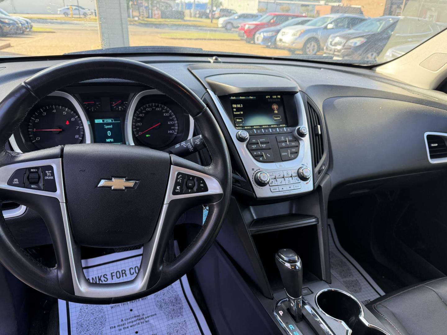 2017 WHITE CHEVROLET EQUINOX LT (2GNALCEK2H1) , located at 922 W. Beacon St., Philadelphia, MS, 39350, (601) 650-3675, 32.770447, -89.127151 - Photo#9