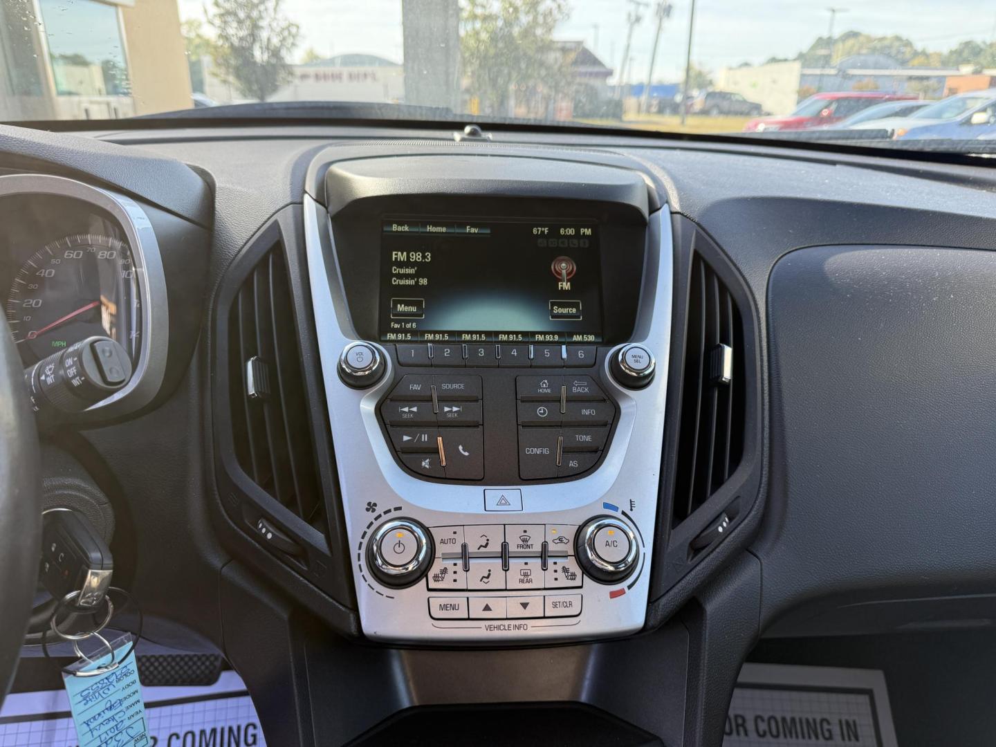 2017 WHITE CHEVROLET EQUINOX LT (2GNALCEK2H1) , located at 922 W. Beacon St., Philadelphia, MS, 39350, (601) 650-3675, 32.770447, -89.127151 - Photo#10