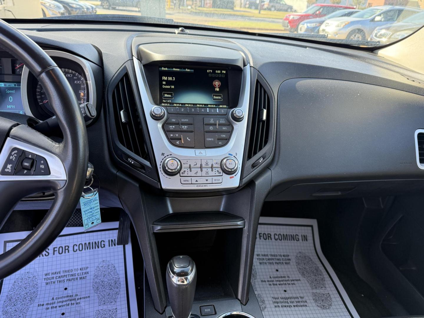 2017 WHITE CHEVROLET EQUINOX LT (2GNALCEK2H1) , located at 922 W. Beacon St., Philadelphia, MS, 39350, (601) 650-3675, 32.770447, -89.127151 - Photo#11