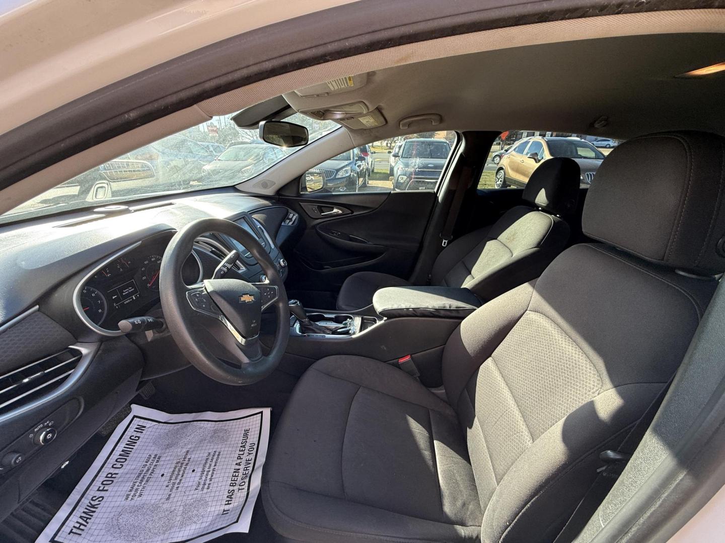 2018 WHITE CHEVROLET MALIBU LS (1LS) (1G1ZB5STXJF) , located at 922 W. Beacon St., Philadelphia, MS, 39350, (601) 650-3675, 32.770447, -89.127151 - Photo#9