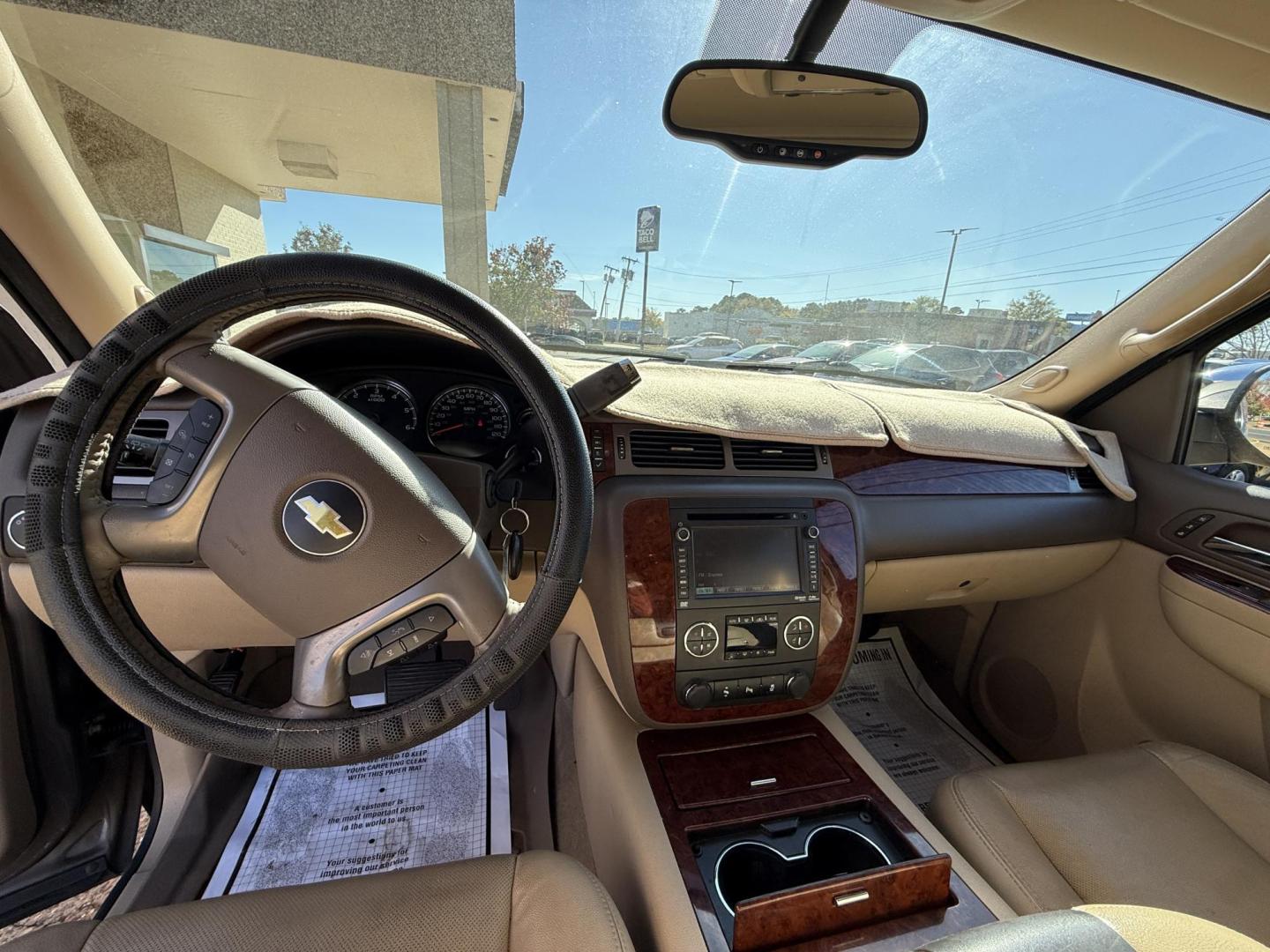 2013 BROWN CHEVROLET TAHOE LTZ (1GNSCCE05DR) , located at 922 W. Beacon St., Philadelphia, MS, 39350, (601) 650-3675, 32.770447, -89.127151 - Photo#8