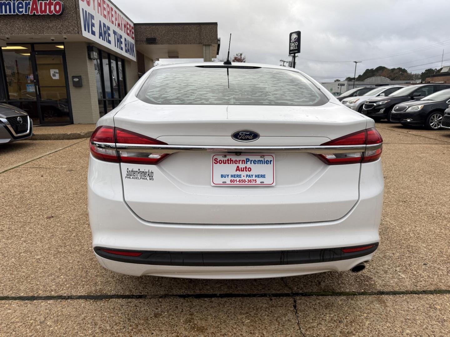 2017 WHITE FORD FUSION S (3FA6P0G7XHR) , located at 922 W. Beacon St., Philadelphia, MS, 39350, (601) 650-3675, 32.770447, -89.127151 - Photo#1