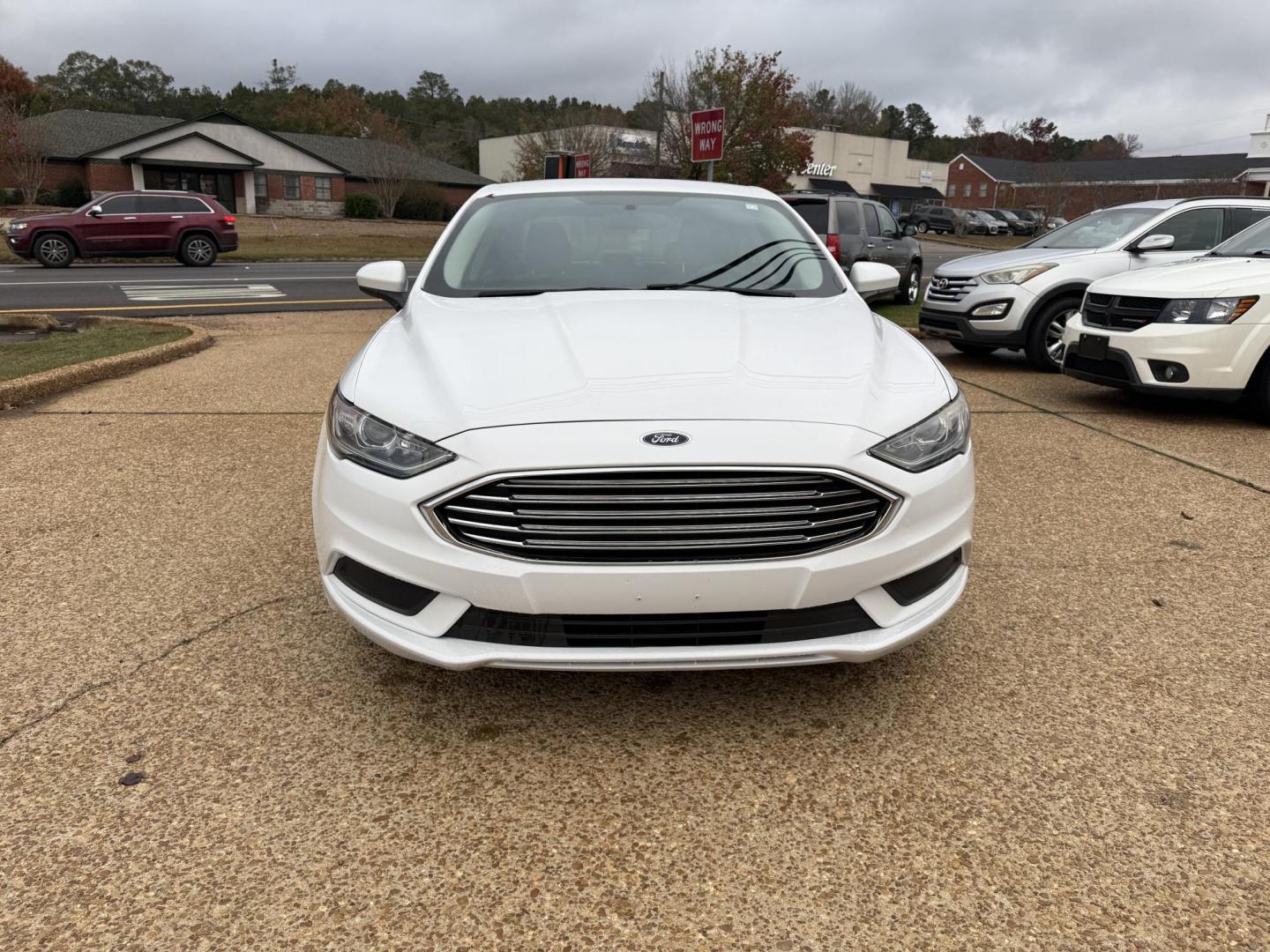 2017 WHITE FORD FUSION S (3FA6P0G7XHR) , located at 922 W. Beacon St., Philadelphia, MS, 39350, (601) 650-3675, 32.770447, -89.127151 - Photo#5