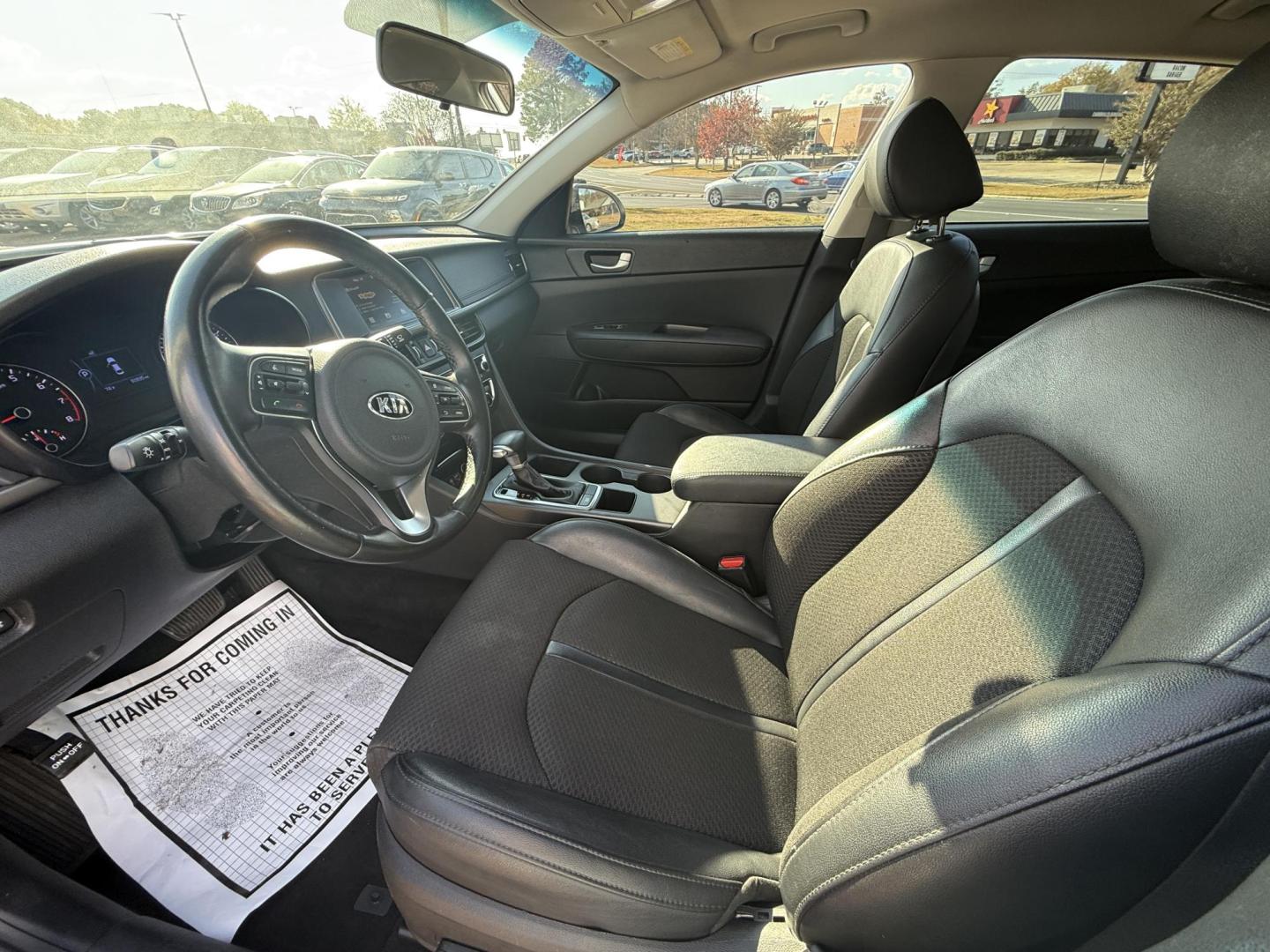 2018 WHITE KIA OPTIMA (5XXGT4L38JG) , located at 922 W. Beacon St., Philadelphia, MS, 39350, (601) 650-3675, 32.770447, -89.127151 - Photo#8