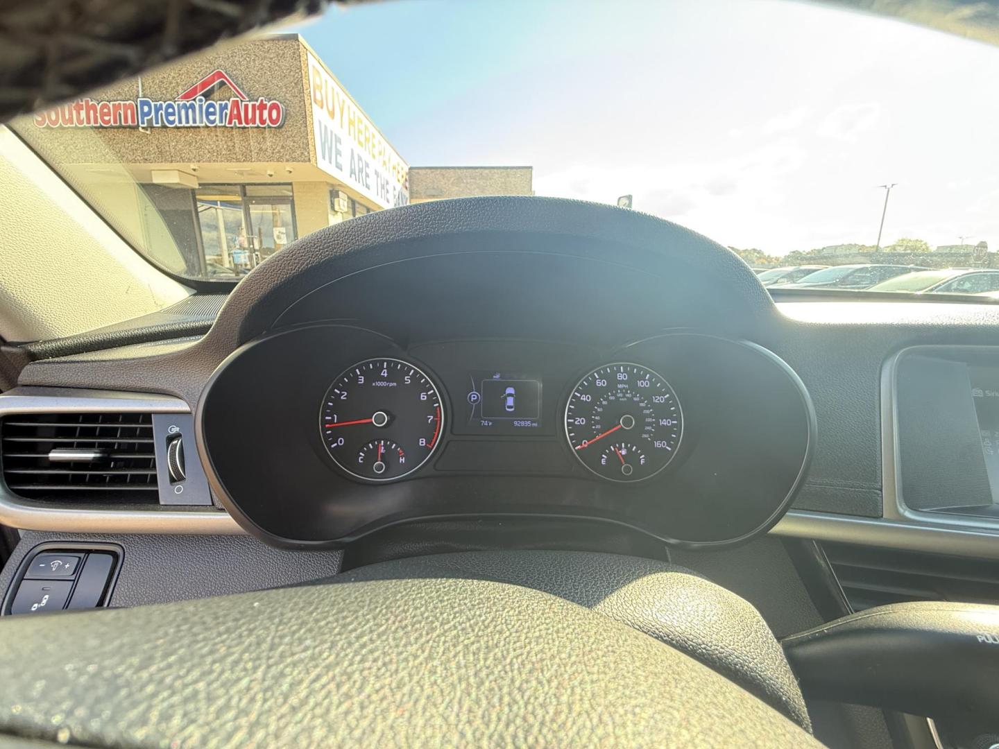 2018 WHITE KIA OPTIMA (5XXGT4L38JG) , located at 922 W. Beacon St., Philadelphia, MS, 39350, (601) 650-3675, 32.770447, -89.127151 - Photo#10