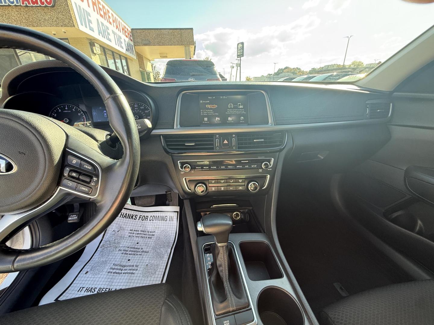 2018 WHITE KIA OPTIMA (5XXGT4L38JG) , located at 922 W. Beacon St., Philadelphia, MS, 39350, (601) 650-3675, 32.770447, -89.127151 - Photo#11