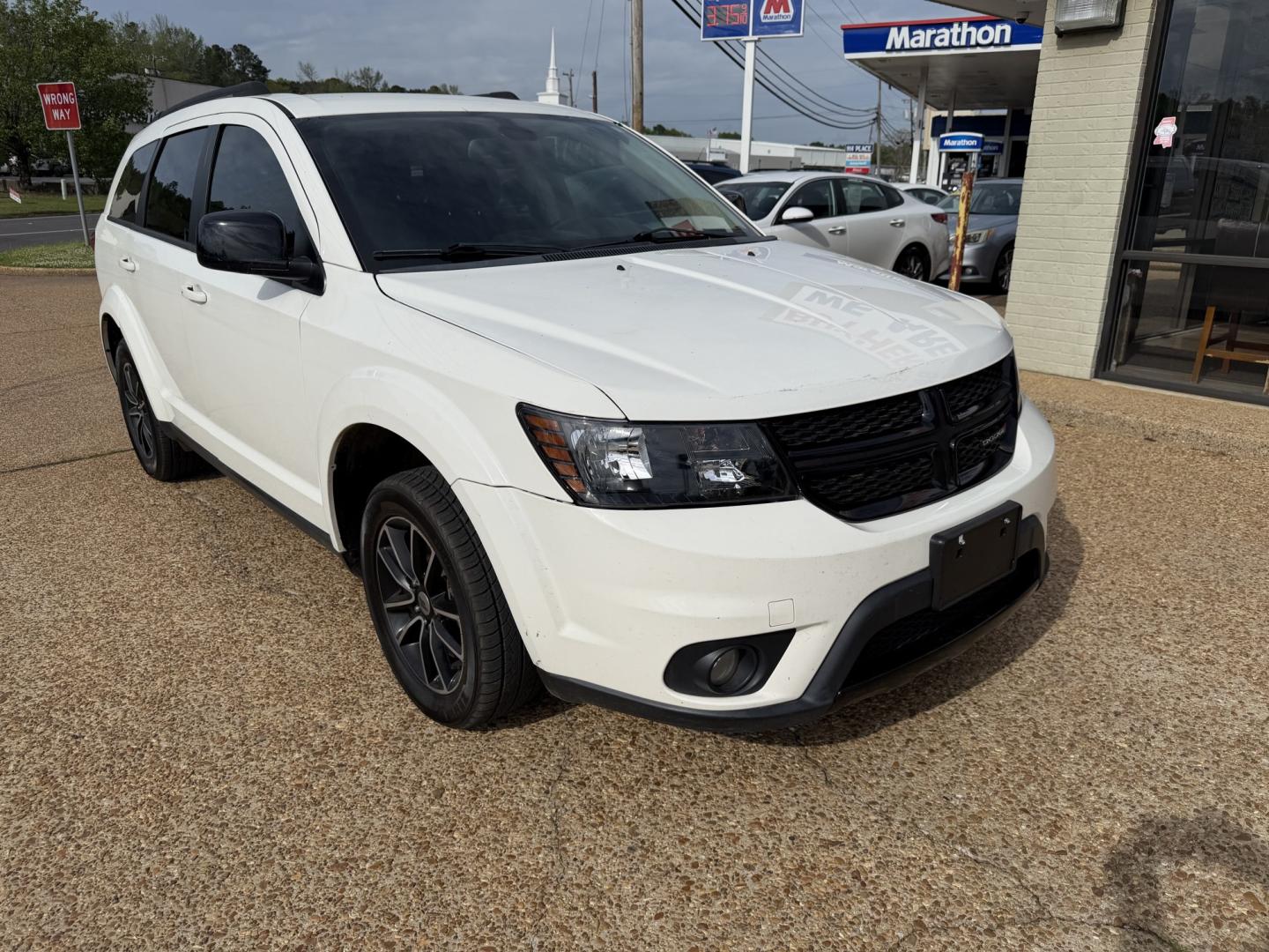 2018 WHITE /Black DODGE JOURNEY SXT (3C4PDCBG4JT) with an 3.6L V6 DOHC 24V engine, 6-Speed Automatic transmission, located at 922 W. Beacon St., Philadelphia, MS, 39350, (601) 650-3675, 32.770447, -89.127151 - Dodge 2018 Dodge Journey VIN 3C4PDCBG4JT511830 Style/Body SPORT UTILITY 4-DR Engine 3.6L V6 DOHC 24V 3rd row seating - Photo#0