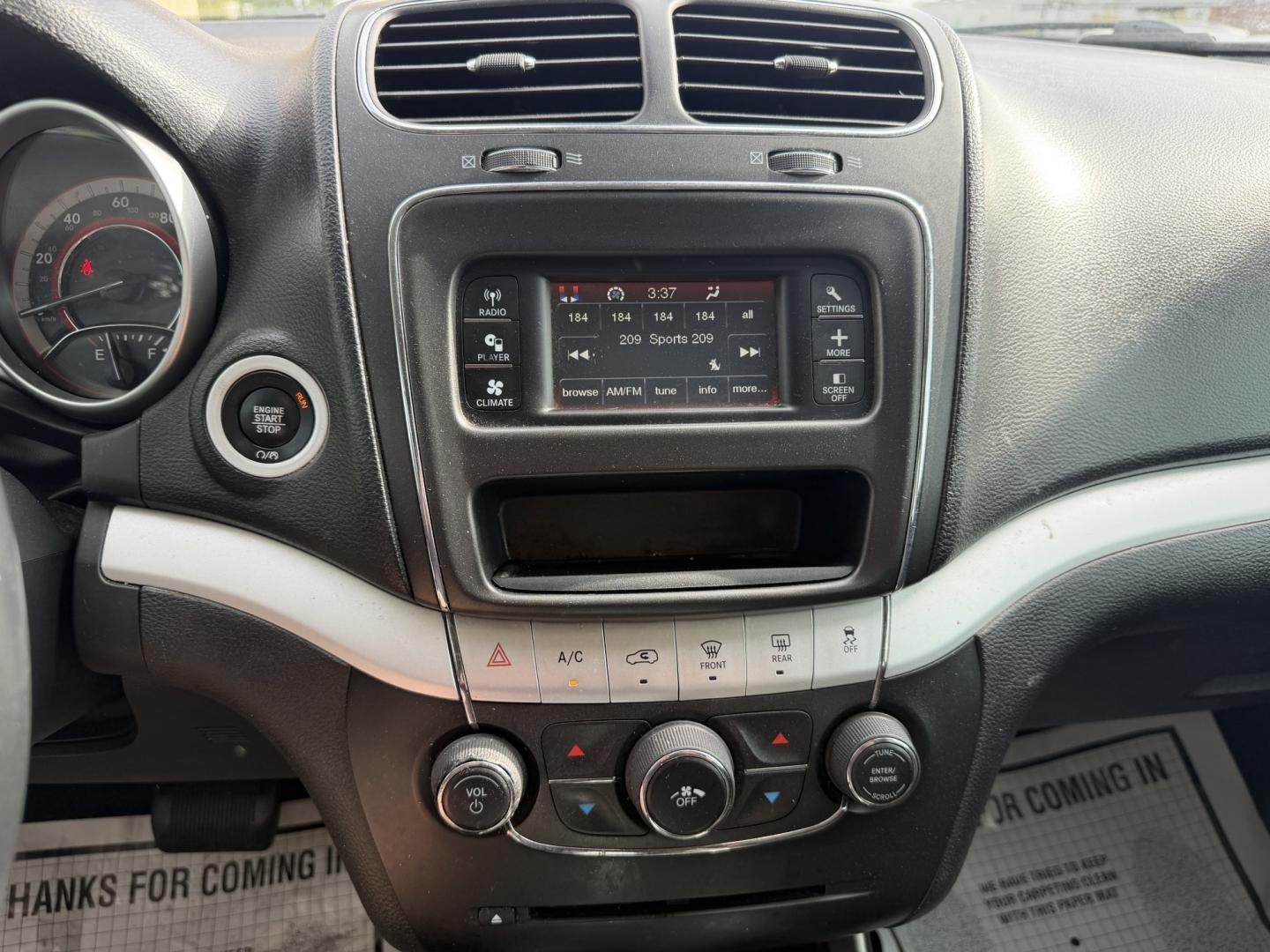 2018 WHITE /Black DODGE JOURNEY SXT (3C4PDCBG4JT) with an 3.6L V6 DOHC 24V engine, 6-Speed Automatic transmission, located at 922 W. Beacon St., Philadelphia, MS, 39350, (601) 650-3675, 32.770447, -89.127151 - Dodge 2018 Dodge Journey VIN 3C4PDCBG4JT511830 Style/Body SPORT UTILITY 4-DR Engine 3.6L V6 DOHC 24V 3rd row seating - Photo#17