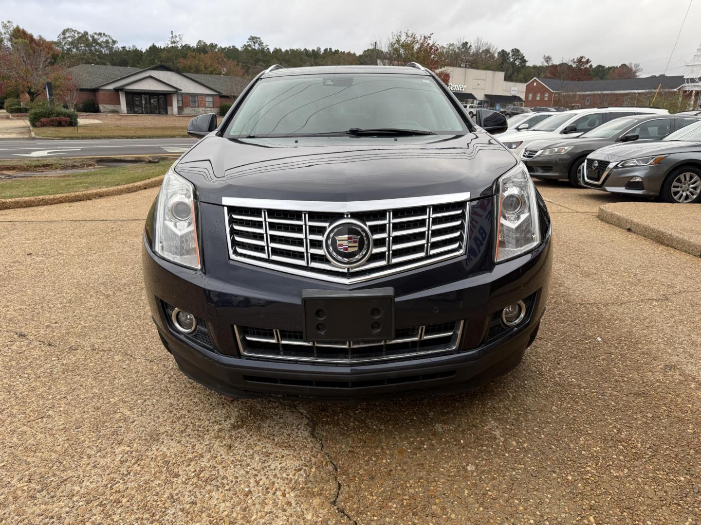2015 BLUE CADILLAC SRX PREMIUM (3GYFNGE37FS) , located at 922 W. Beacon St., Philadelphia, MS, 39350, (601) 650-3675, 32.770447, -89.127151 - Photo#1