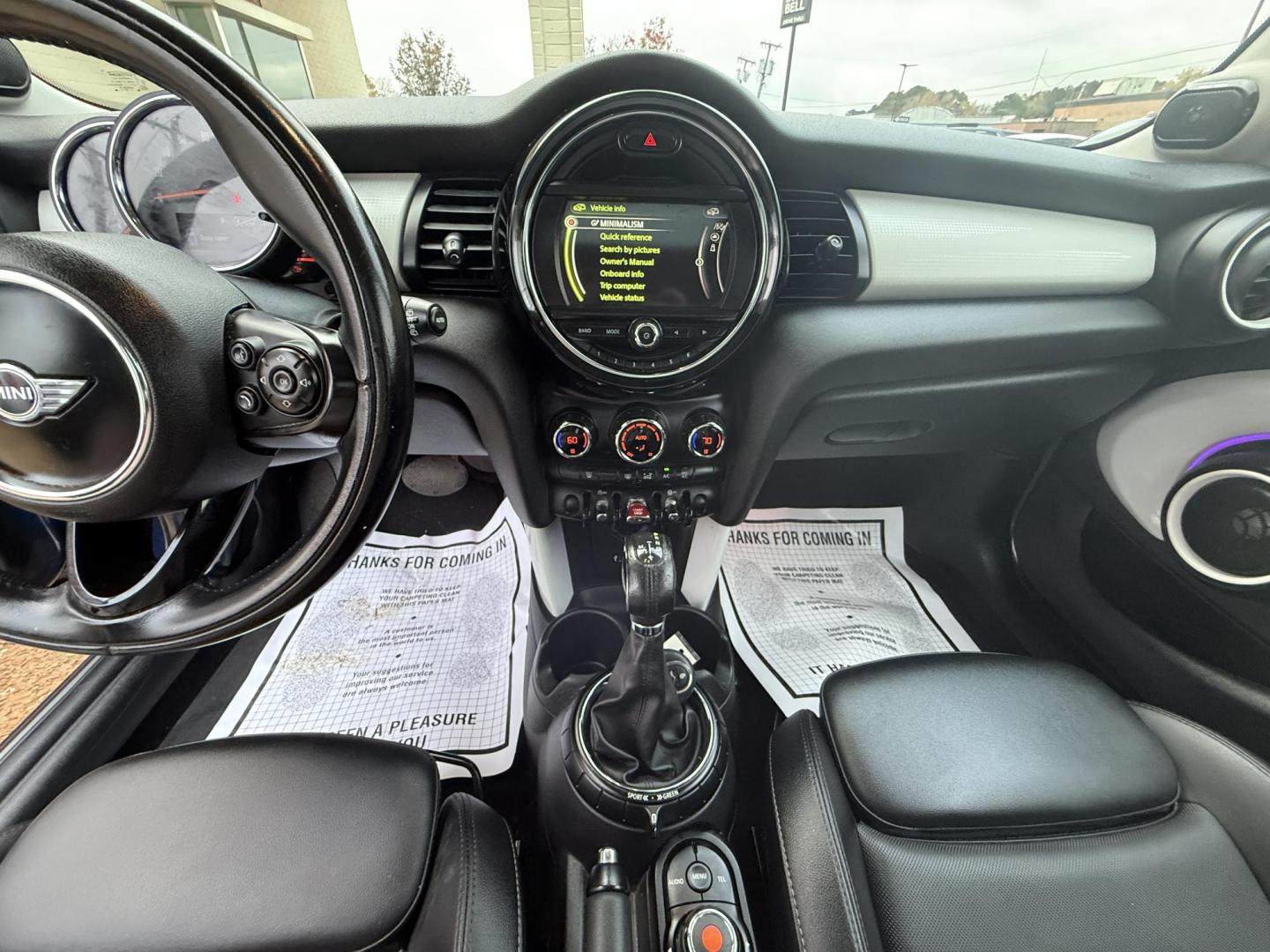 2016 BLUE MINI HARDTOP COOPER S (WMWXU3C59G2) , located at 922 W. Beacon St., Philadelphia, MS, 39350, (601) 650-3675, 32.770447, -89.127151 - Photo#11