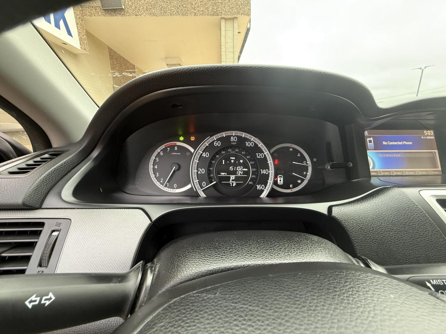 2013 GRAY HONDA ACCORD LX (1HGCR2F35DA) , located at 922 W. Beacon St., Philadelphia, MS, 39350, (601) 650-3675, 32.770447, -89.127151 - Photo#9