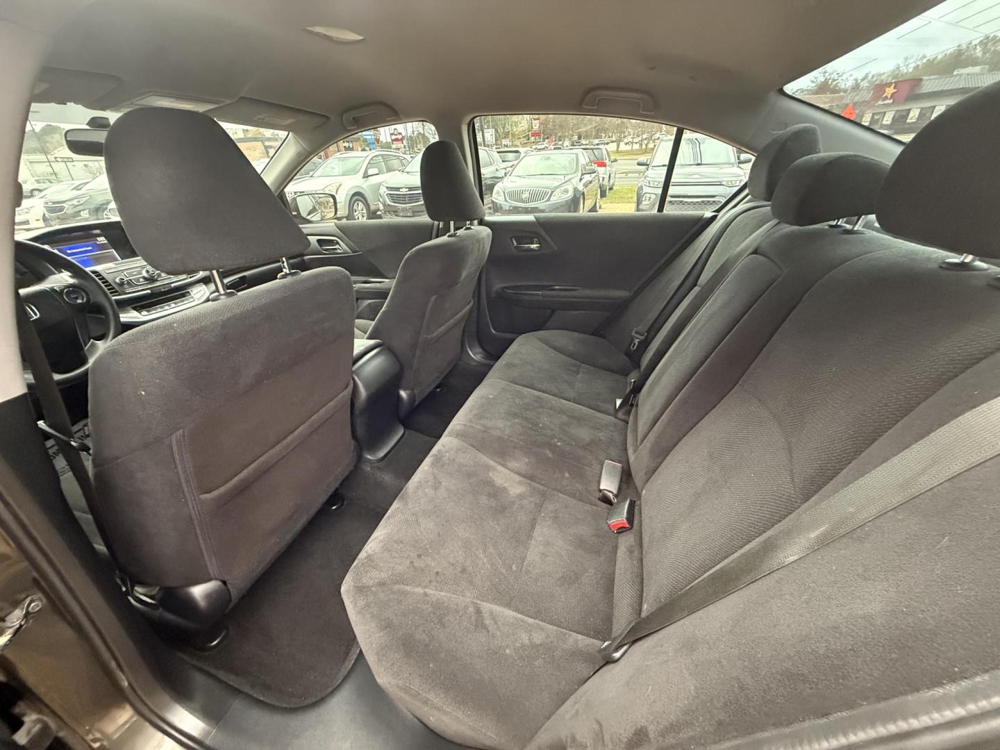 2013 GRAY HONDA ACCORD LX (1HGCR2F35DA) , located at 922 W. Beacon St., Philadelphia, MS, 39350, (601) 650-3675, 32.770447, -89.127151 - Photo#14