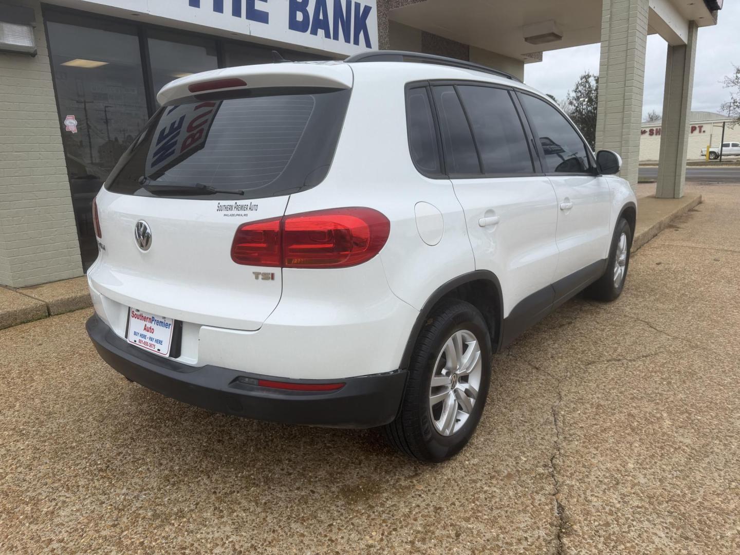 2017 WHITE VOLKSWAGEN TIGUAN S (WVGAV7AX4HK) , located at 922 W. Beacon St., Philadelphia, MS, 39350, (601) 650-3675, 32.770447, -89.127151 - Photo#5