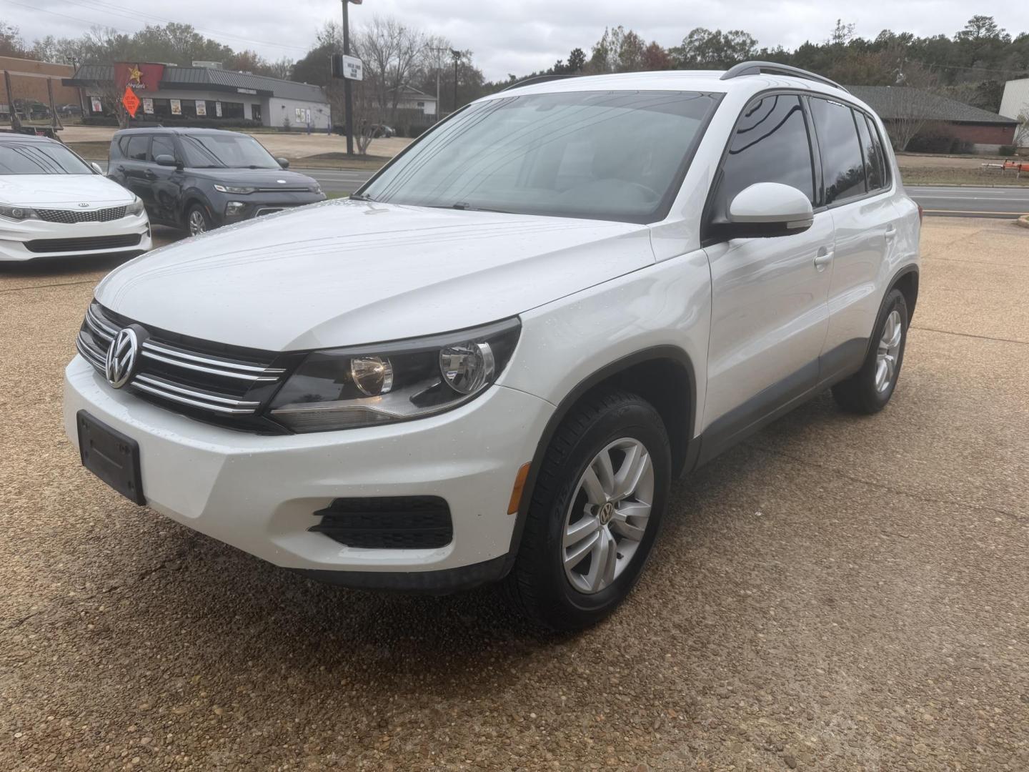 2017 WHITE VOLKSWAGEN TIGUAN S (WVGAV7AX4HK) , located at 922 W. Beacon St., Philadelphia, MS, 39350, (601) 650-3675, 32.770447, -89.127151 - Photo#2