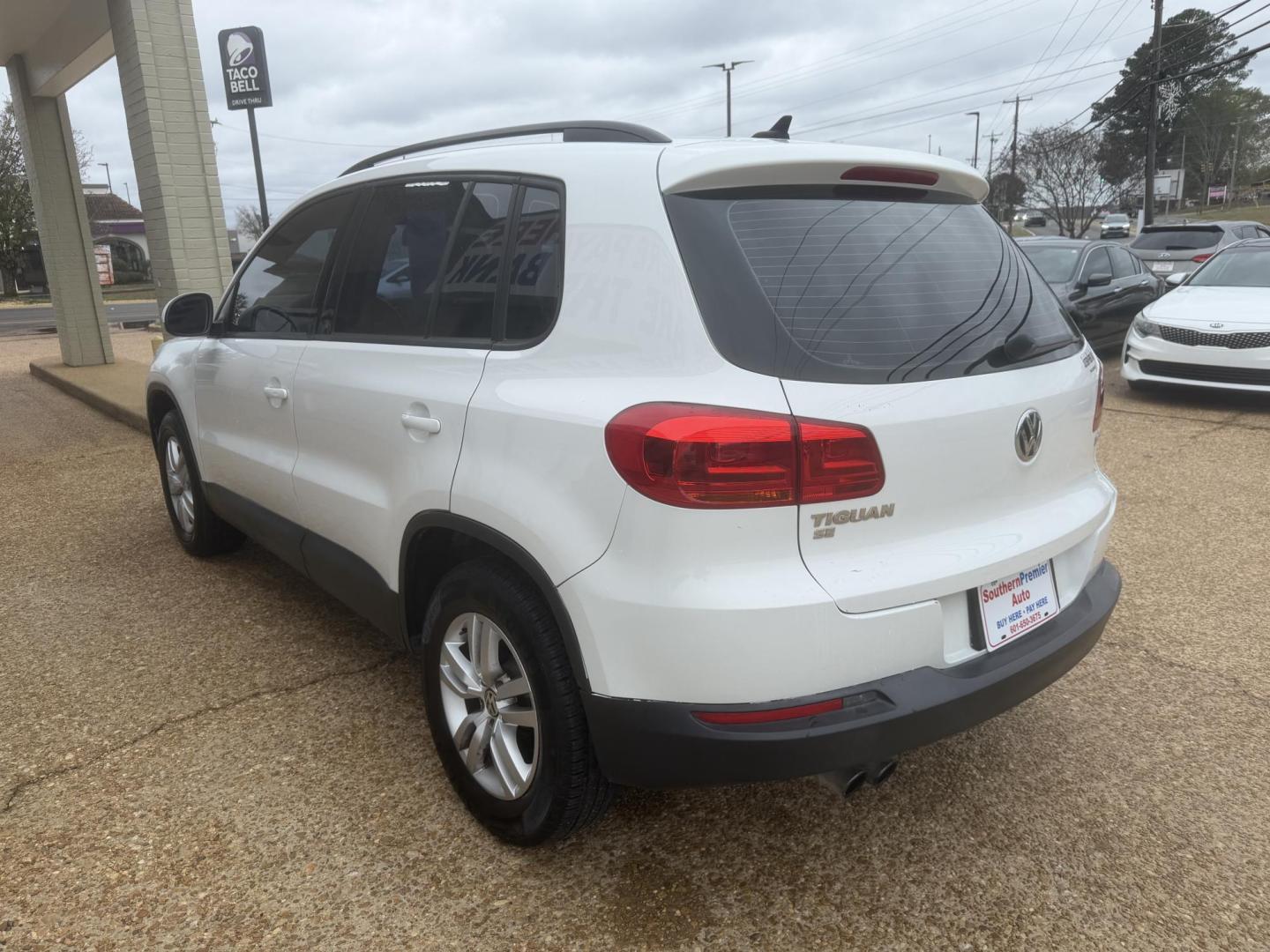 2017 WHITE VOLKSWAGEN TIGUAN S (WVGAV7AX4HK) , located at 922 W. Beacon St., Philadelphia, MS, 39350, (601) 650-3675, 32.770447, -89.127151 - Photo#3