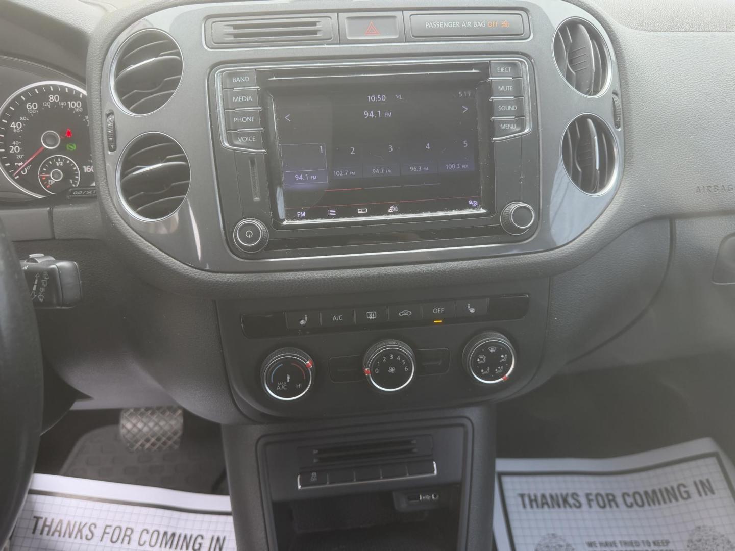 2017 WHITE VOLKSWAGEN TIGUAN S (WVGAV7AX4HK) , located at 922 W. Beacon St., Philadelphia, MS, 39350, (601) 650-3675, 32.770447, -89.127151 - Photo#17