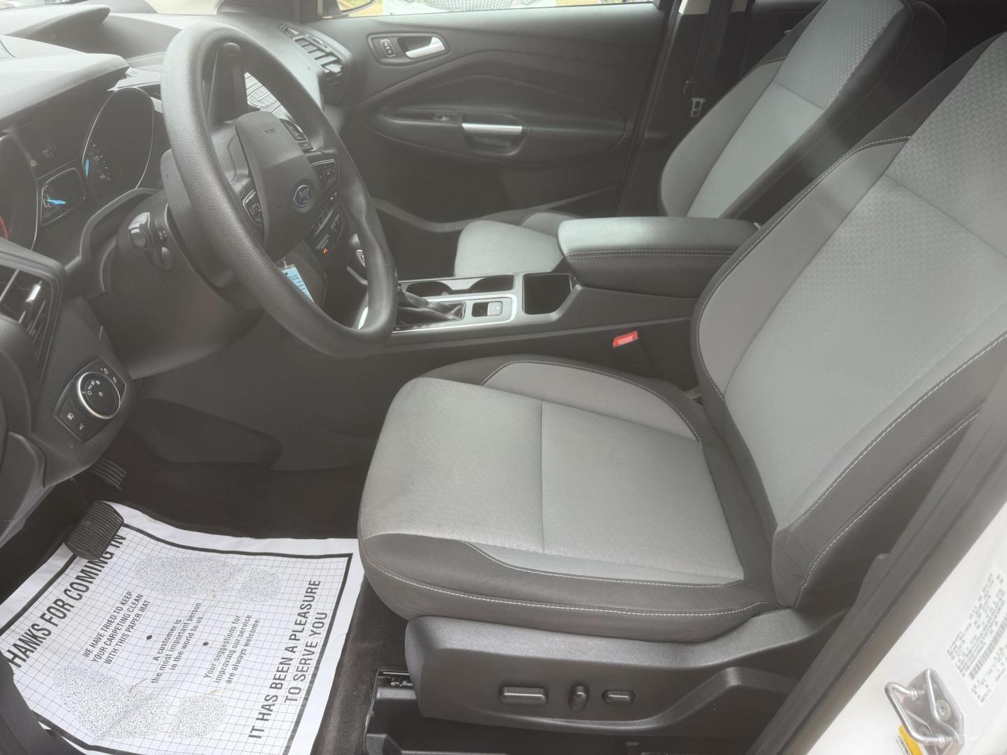 2018 WHITE FORD ESCAPE (1FMCU0GD2JU) , located at 922 W. Beacon St., Philadelphia, MS, 39350, (601) 650-3675, 32.770447, -89.127151 - Photo#9