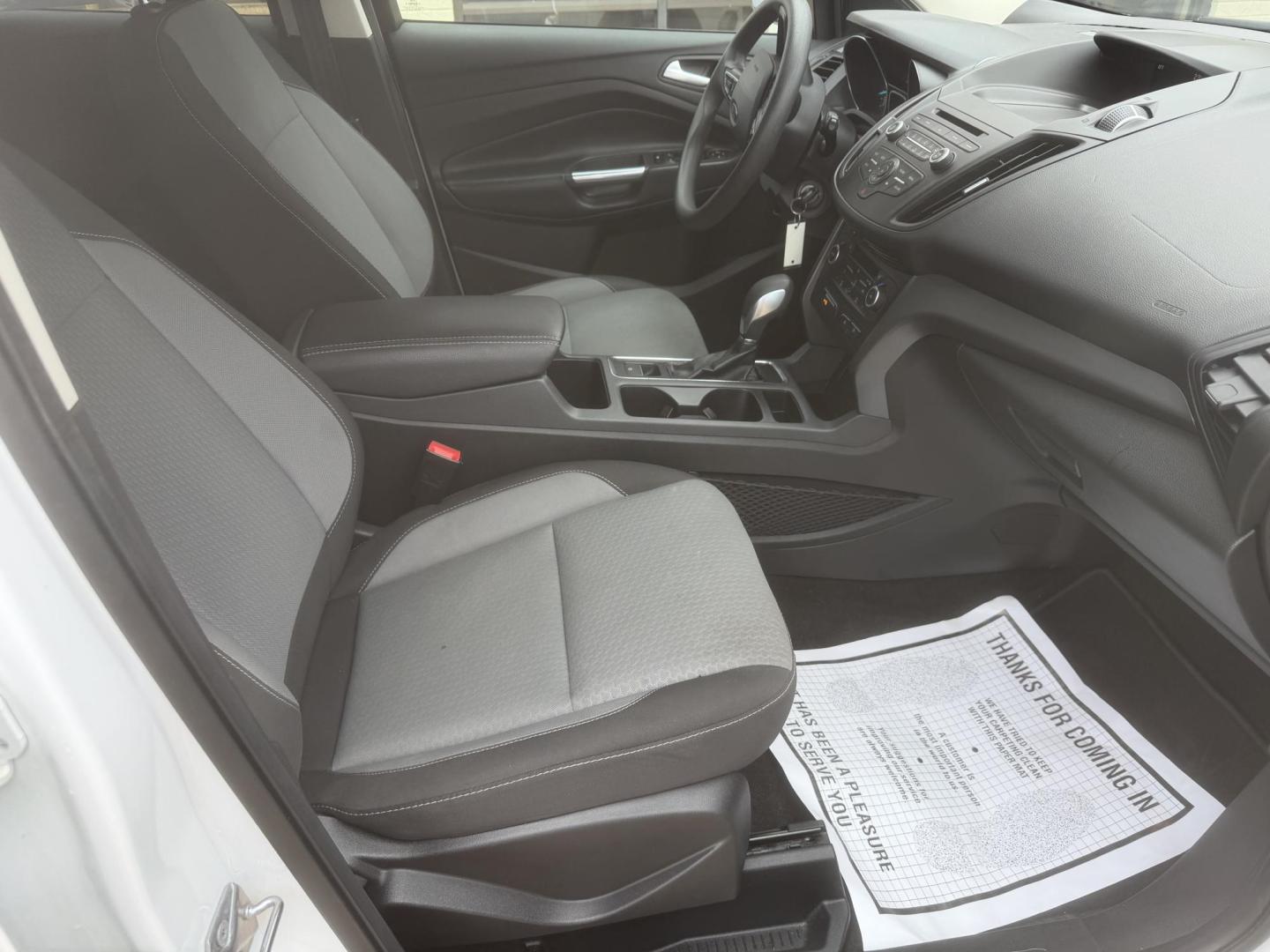 2018 WHITE FORD ESCAPE (1FMCU0GD2JU) , located at 922 W. Beacon St., Philadelphia, MS, 39350, (601) 650-3675, 32.770447, -89.127151 - Photo#10