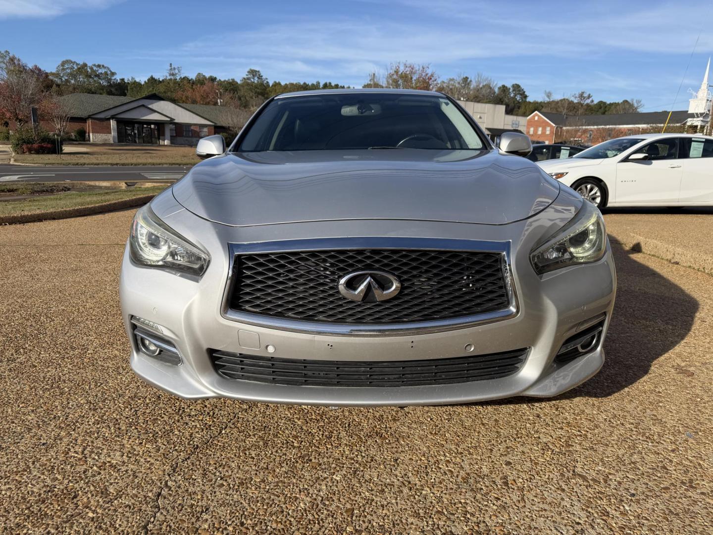2015 SILVER INFINITI Q50 BASE; PREMIUM (JN1BV7AP2FM) , located at 922 W. Beacon St., Philadelphia, MS, 39350, (601) 650-3675, 32.770447, -89.127151 - Photo#1