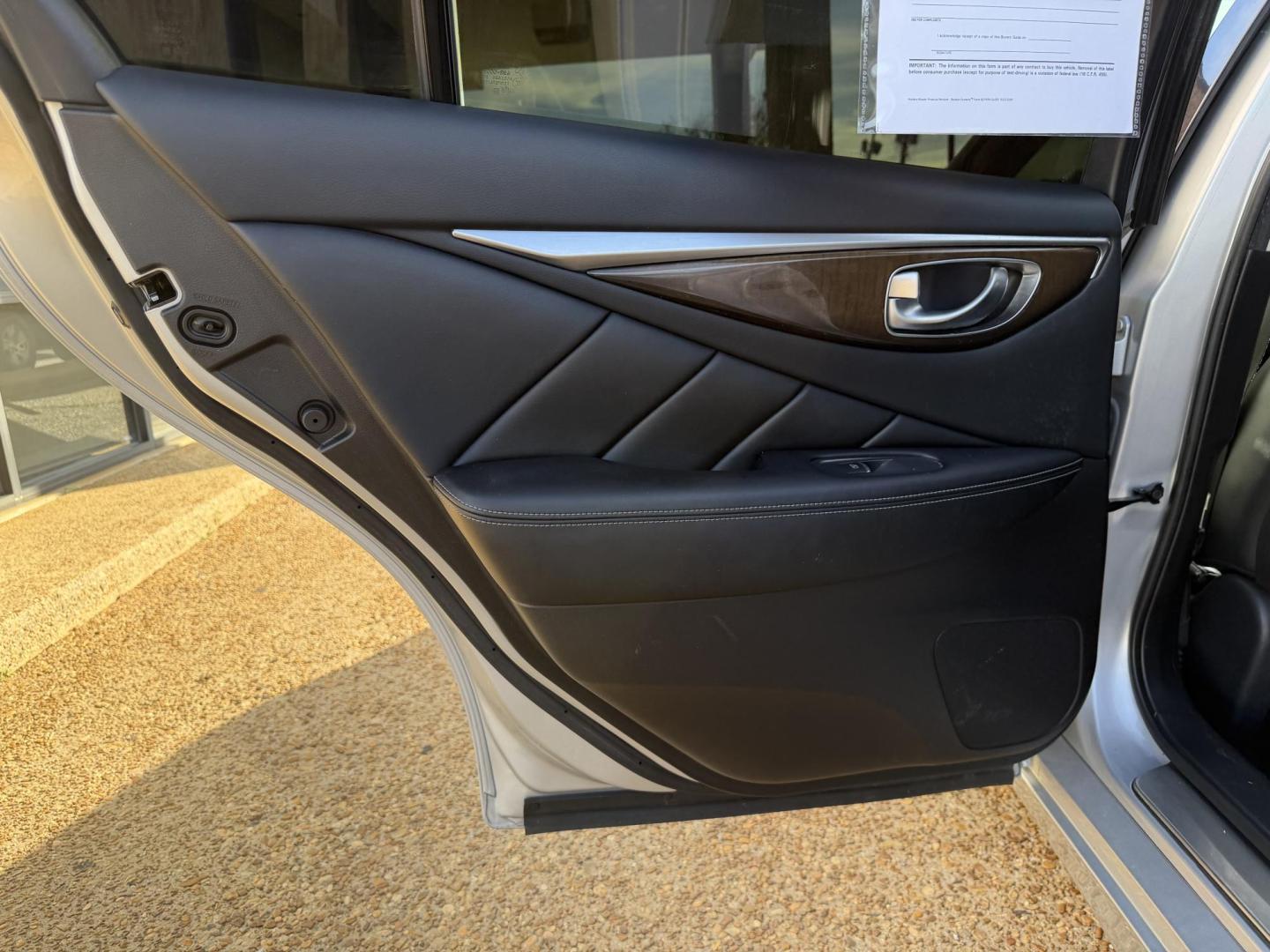 2015 SILVER INFINITI Q50 BASE; PREMIUM (JN1BV7AP2FM) , located at 922 W. Beacon St., Philadelphia, MS, 39350, (601) 650-3675, 32.770447, -89.127151 - Photo#12