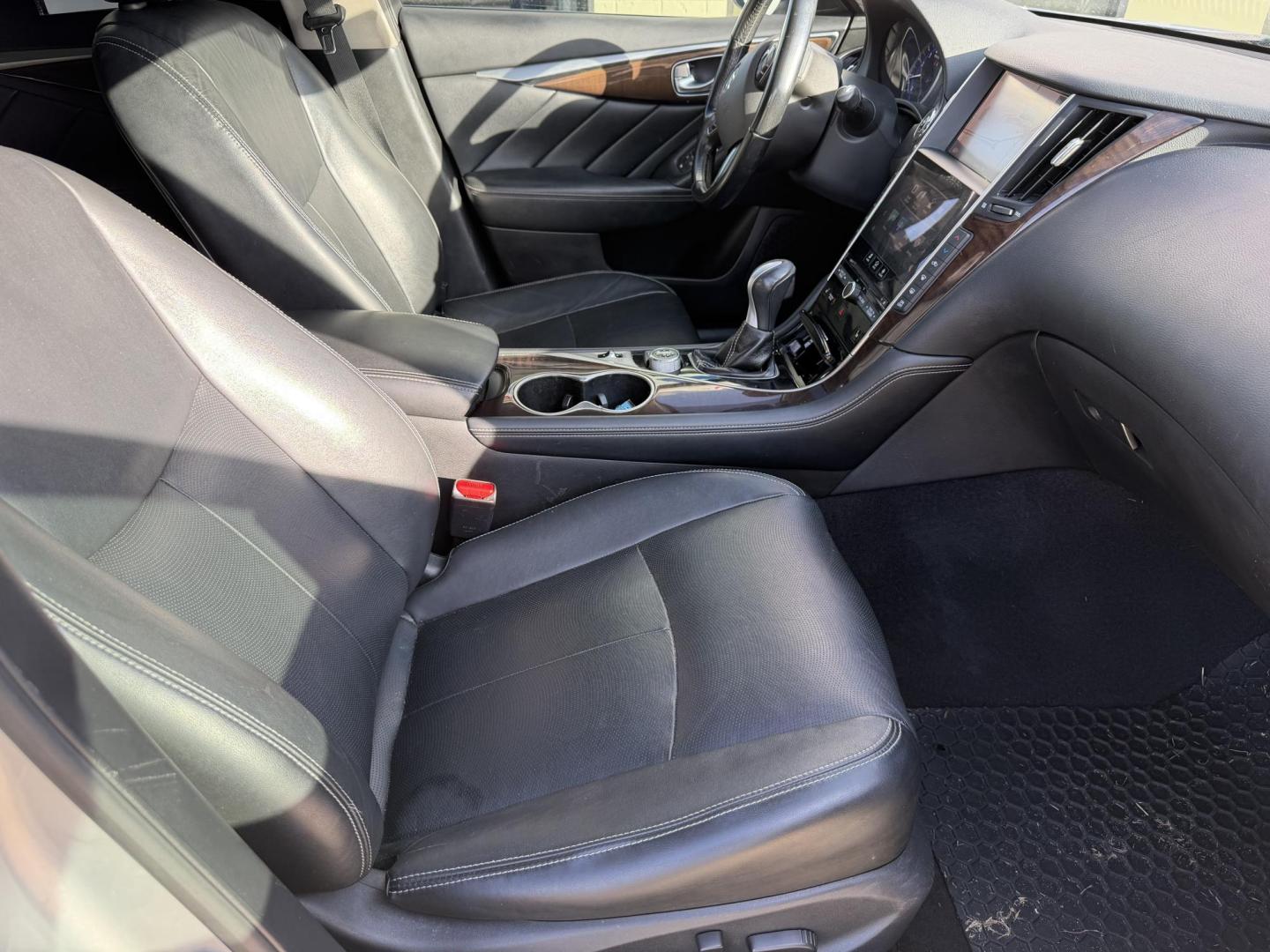 2015 SILVER INFINITI Q50 BASE; PREMIUM (JN1BV7AP2FM) , located at 922 W. Beacon St., Philadelphia, MS, 39350, (601) 650-3675, 32.770447, -89.127151 - Photo#10