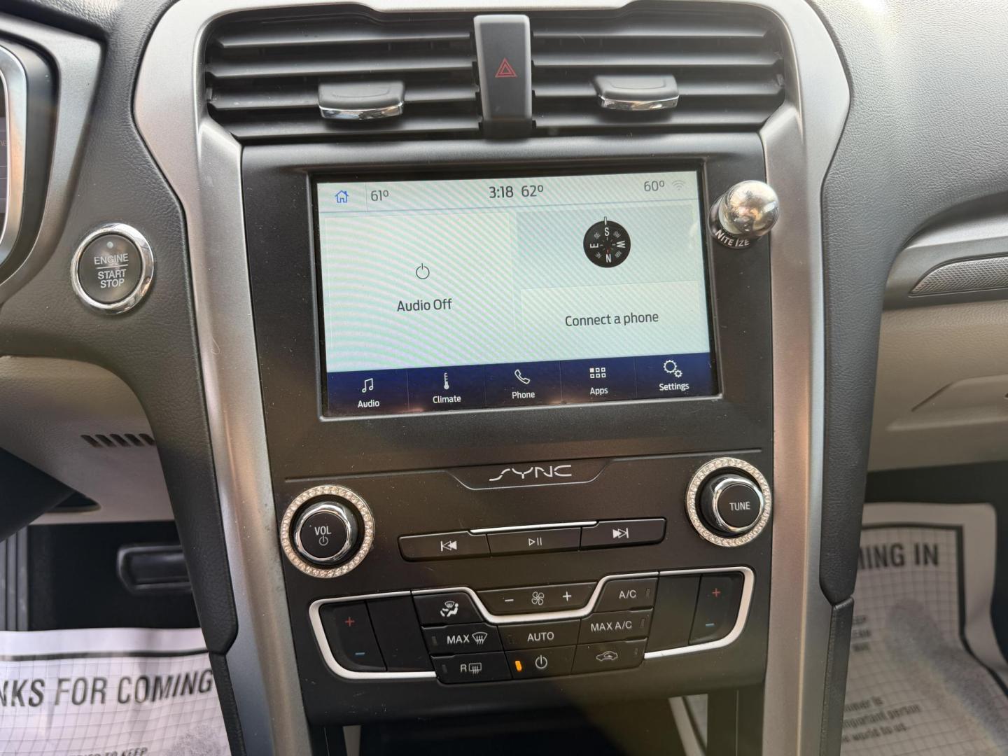 2020 WHITE FORD FUSION SE (3FA6P0HDXLR) , located at 922 W. Beacon St., Philadelphia, MS, 39350, (601) 650-3675, 32.770447, -89.127151 - Photo#17