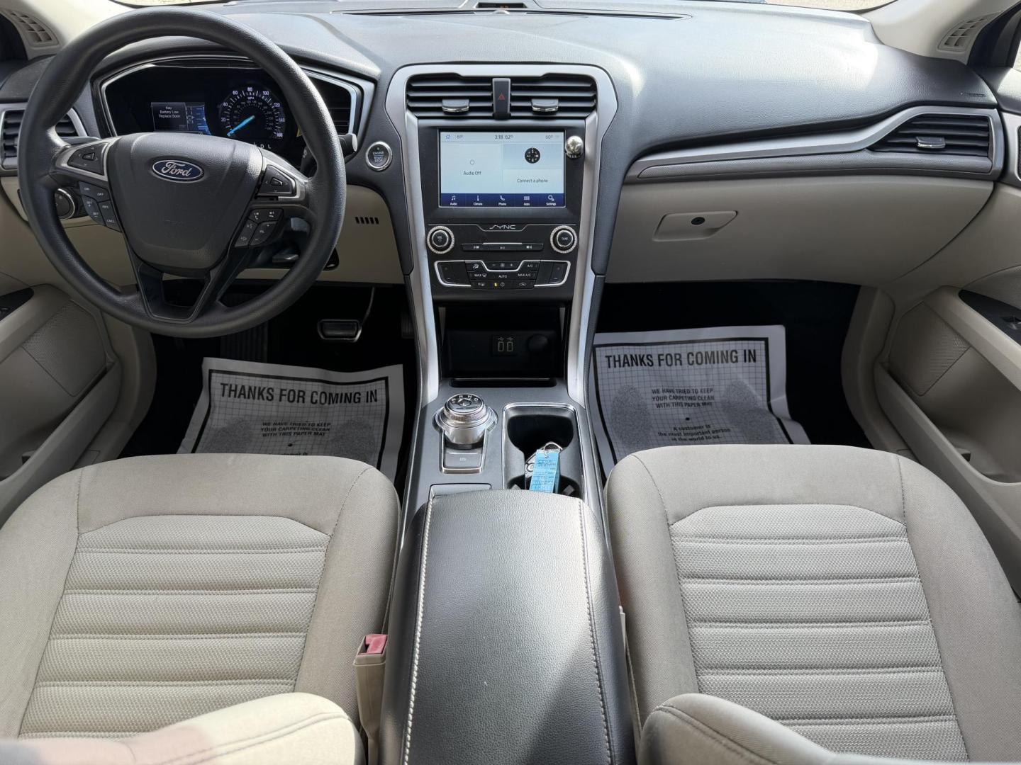 2020 WHITE FORD FUSION SE (3FA6P0HDXLR) , located at 922 W. Beacon St., Philadelphia, MS, 39350, (601) 650-3675, 32.770447, -89.127151 - Photo#16