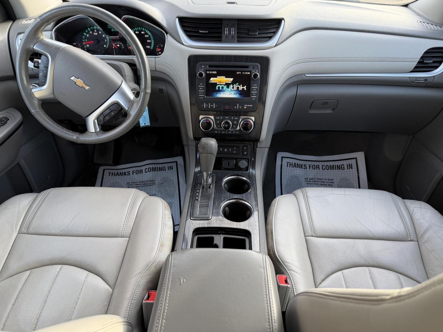 2016 WHITE CHEVROLET TRAVERSE LTZ (1GNKRJKD1GJ) , located at 922 W. Beacon St., Philadelphia, MS, 39350, (601) 650-3675, 32.770447, -89.127151 - Photo#16