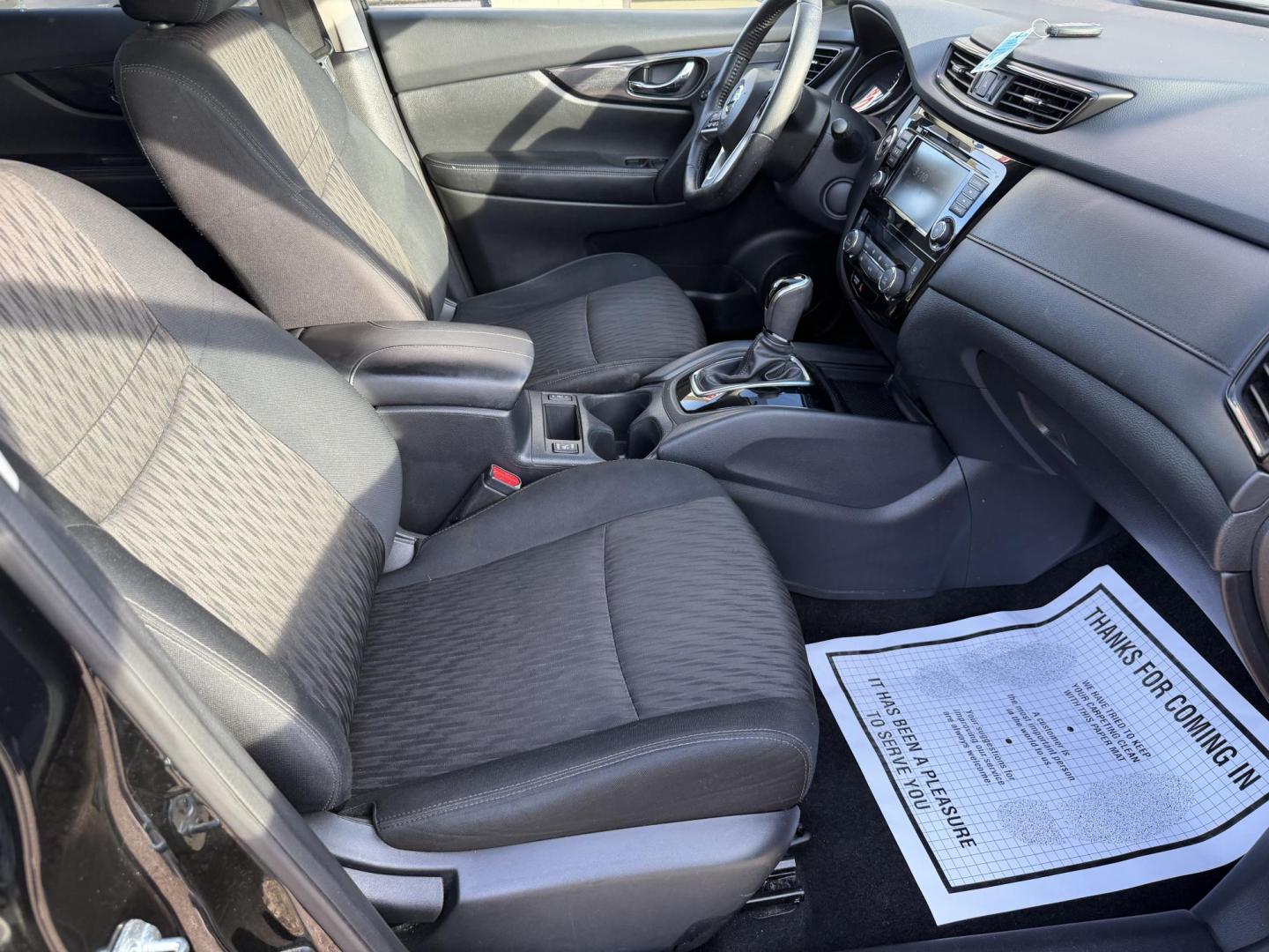 2018 BLACK NISSAN ROGUE SV (5N1AT2MT2JC) , located at 922 W. Beacon St., Philadelphia, MS, 39350, (601) 650-3675, 32.770447, -89.127151 - Photo#10