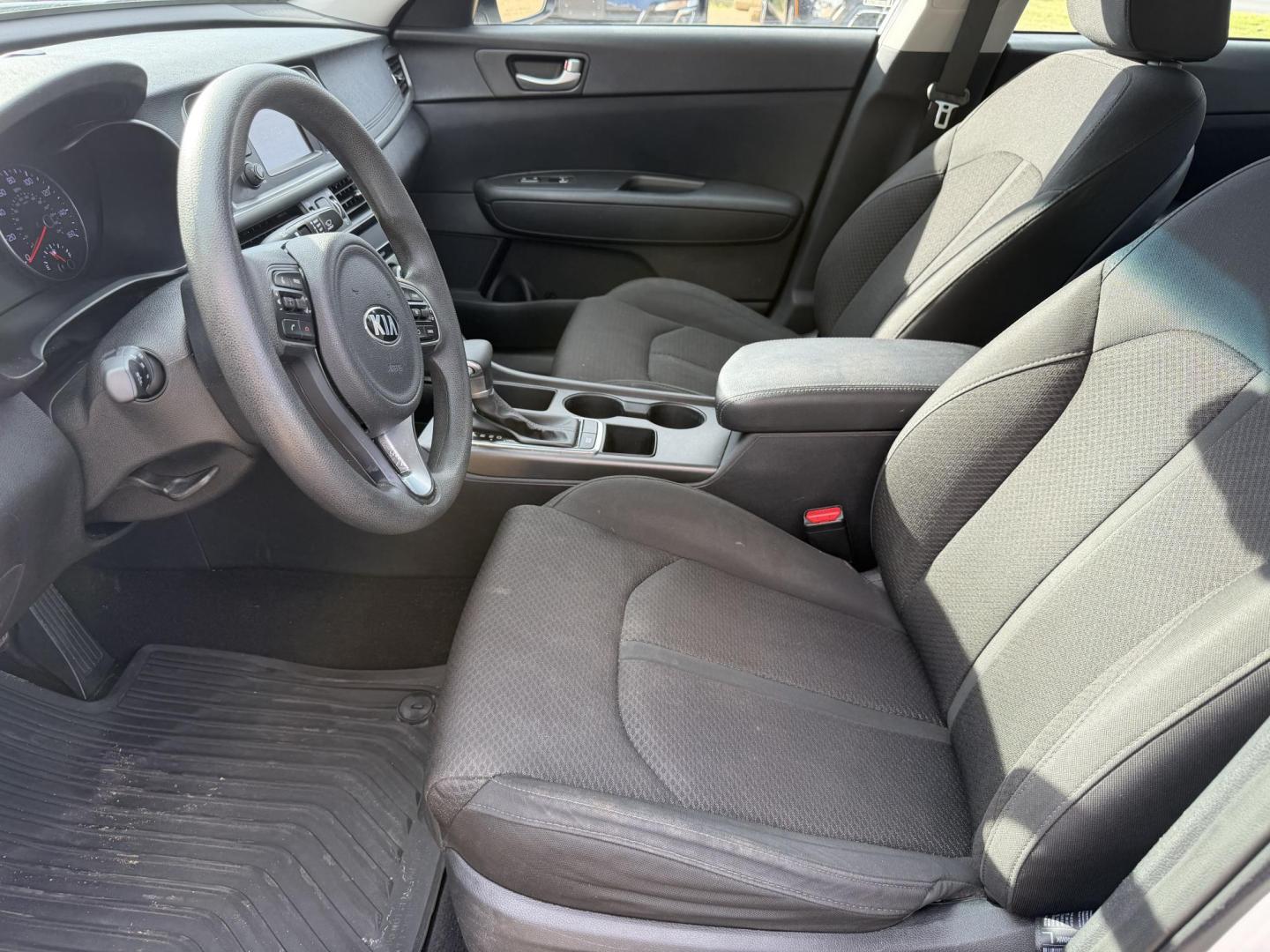 2016 WHITE KIA OPTIMA LX (5XXGT4L32GG) , located at 922 W. Beacon St., Philadelphia, MS, 39350, (601) 650-3675, 32.770447, -89.127151 - Photo#9