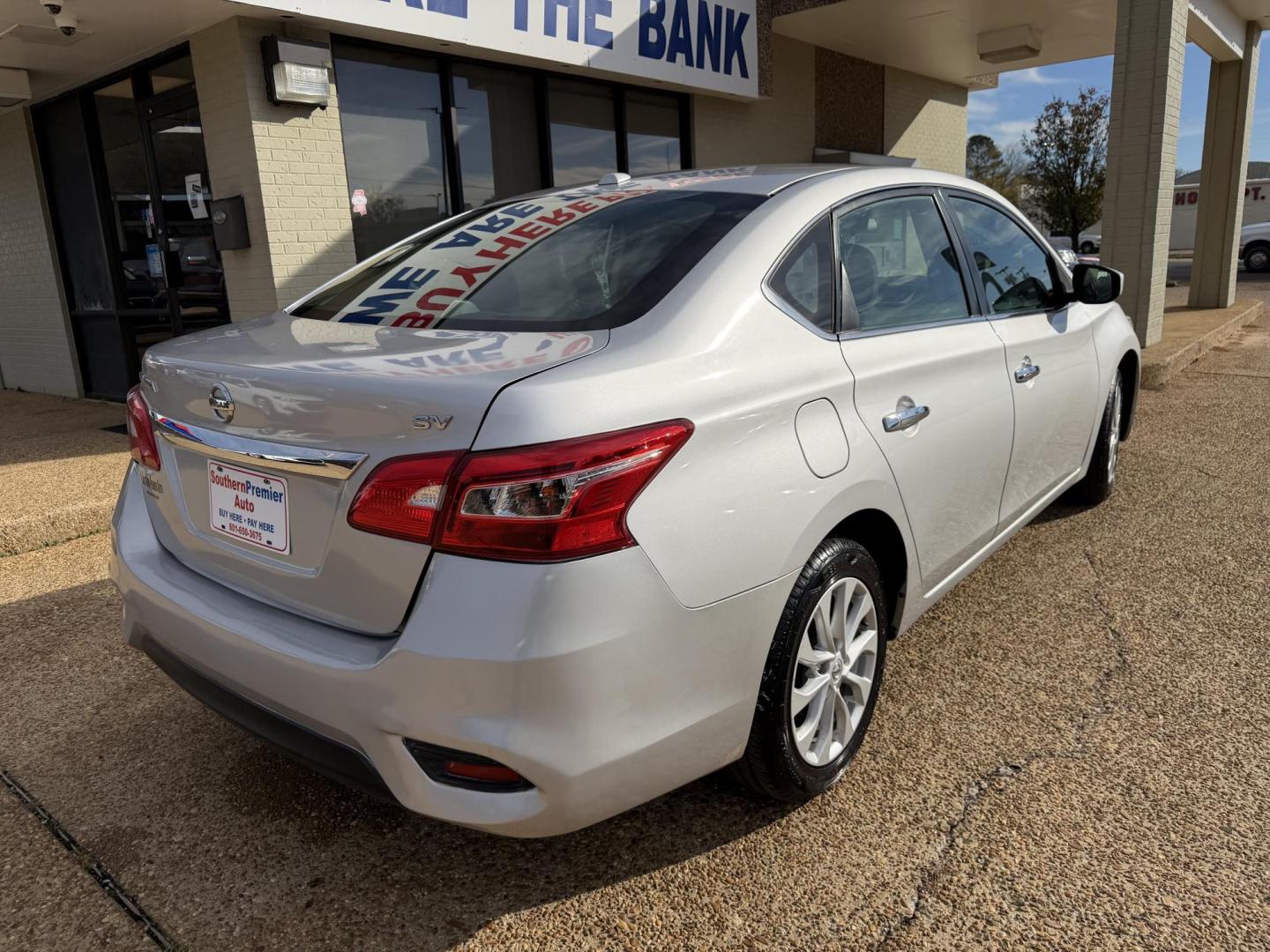 2019 SILVER NISSAN SENTRA SV (3N1AB7AP4KL) , located at 922 W. Beacon St., Philadelphia, MS, 39350, (601) 650-3675, 32.770447, -89.127151 - Photo#5