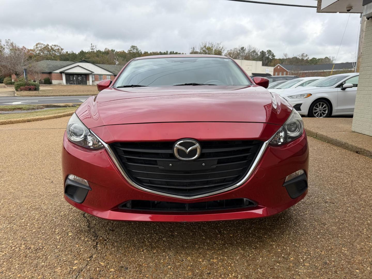 2016 RED MAZDA MAZDA3 I SPORT W/SKY (JM1BM1U73G1) , located at 922 W. Beacon St., Philadelphia, MS, 39350, (601) 650-3675, 32.770447, -89.127151 - Photo#1