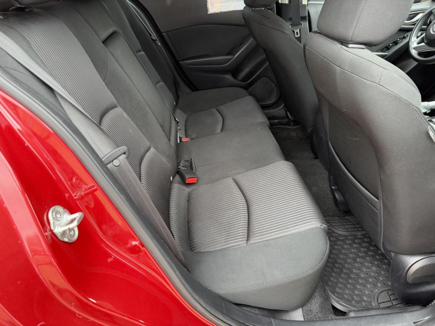 2016 RED MAZDA MAZDA3 I SPORT W/SKY (JM1BM1U73G1) , located at 922 W. Beacon St., Philadelphia, MS, 39350, (601) 650-3675, 32.770447, -89.127151 - Photo#14