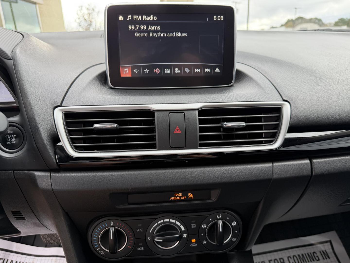 2016 RED MAZDA MAZDA3 I SPORT W/SKY (JM1BM1U73G1) , located at 922 W. Beacon St., Philadelphia, MS, 39350, (601) 650-3675, 32.770447, -89.127151 - Photo#17