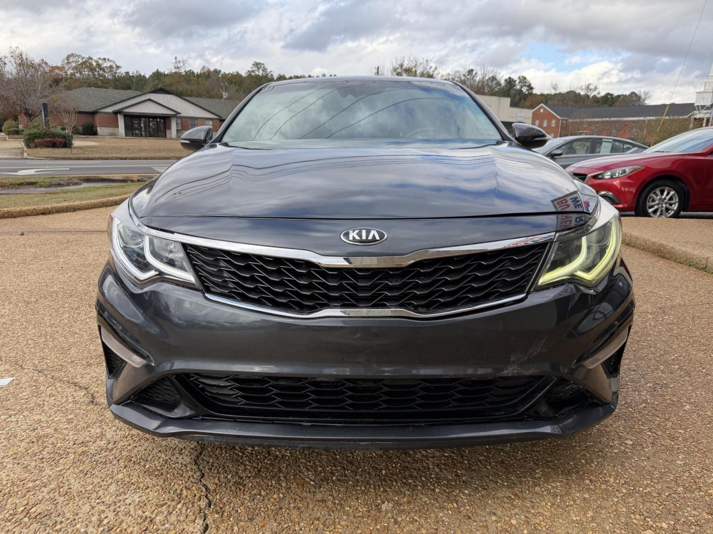 2020 GRAY KIA OPTIMA LX (5XXGT4L36LG) , located at 922 W. Beacon St., Philadelphia, MS, 39350, (601) 650-3675, 32.770447, -89.127151 - Photo#1